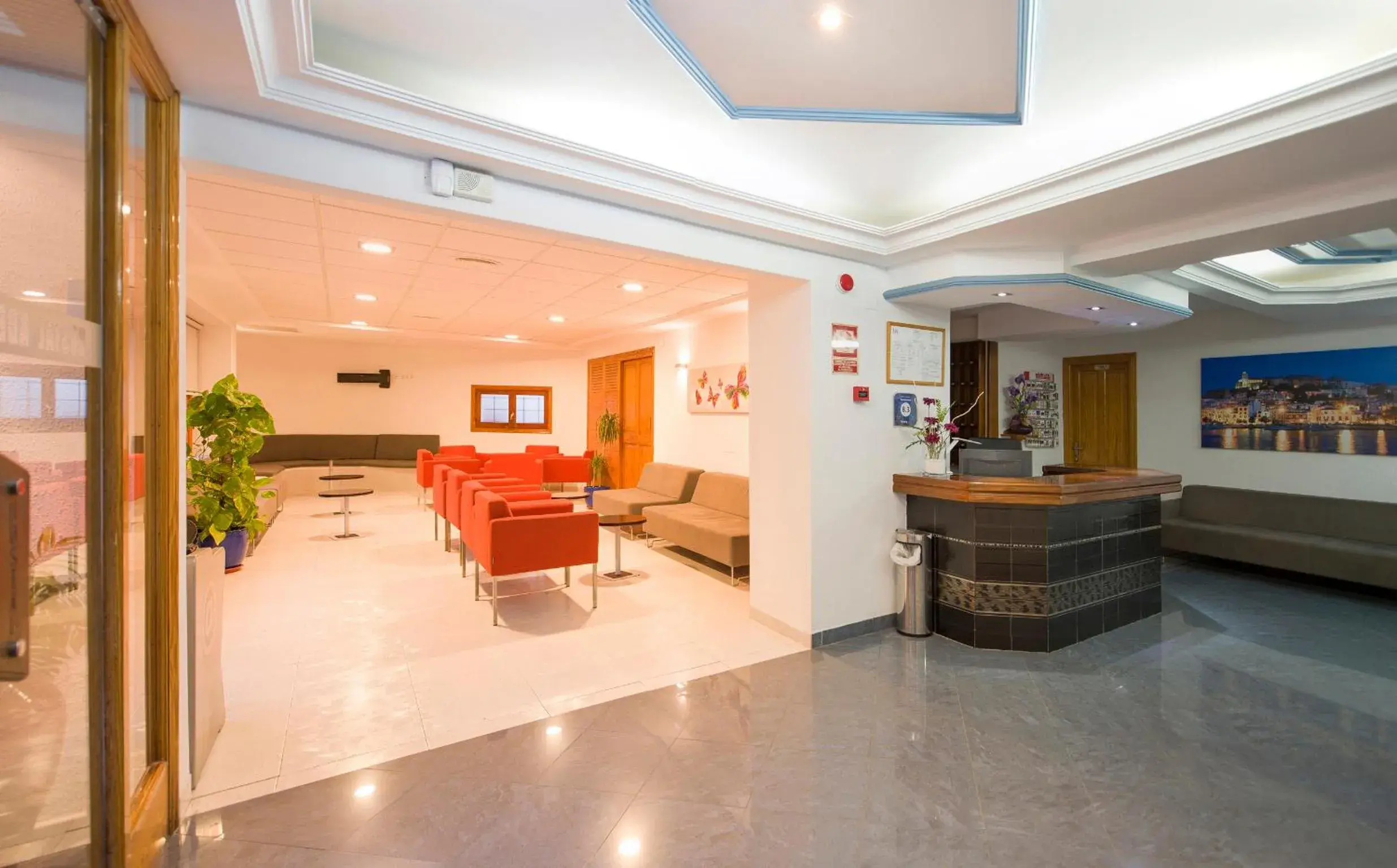 Lobby or reception in Hostal Adelino Lobby or reception in Hostal Adelino