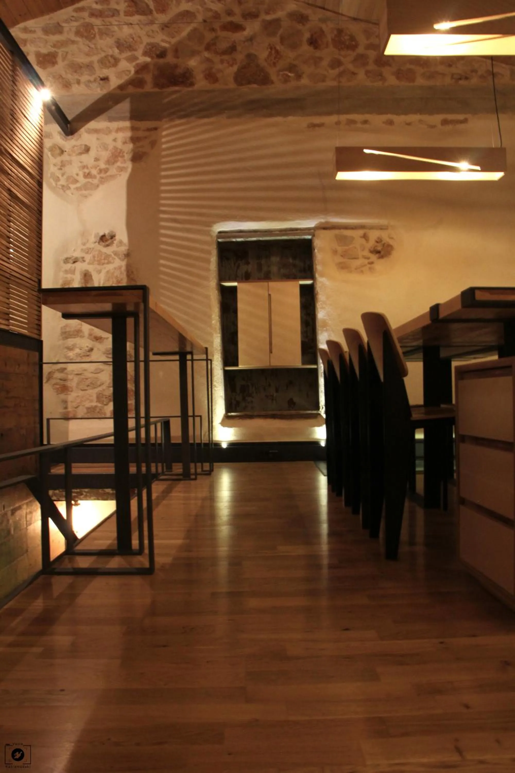 Dining area in Evans House