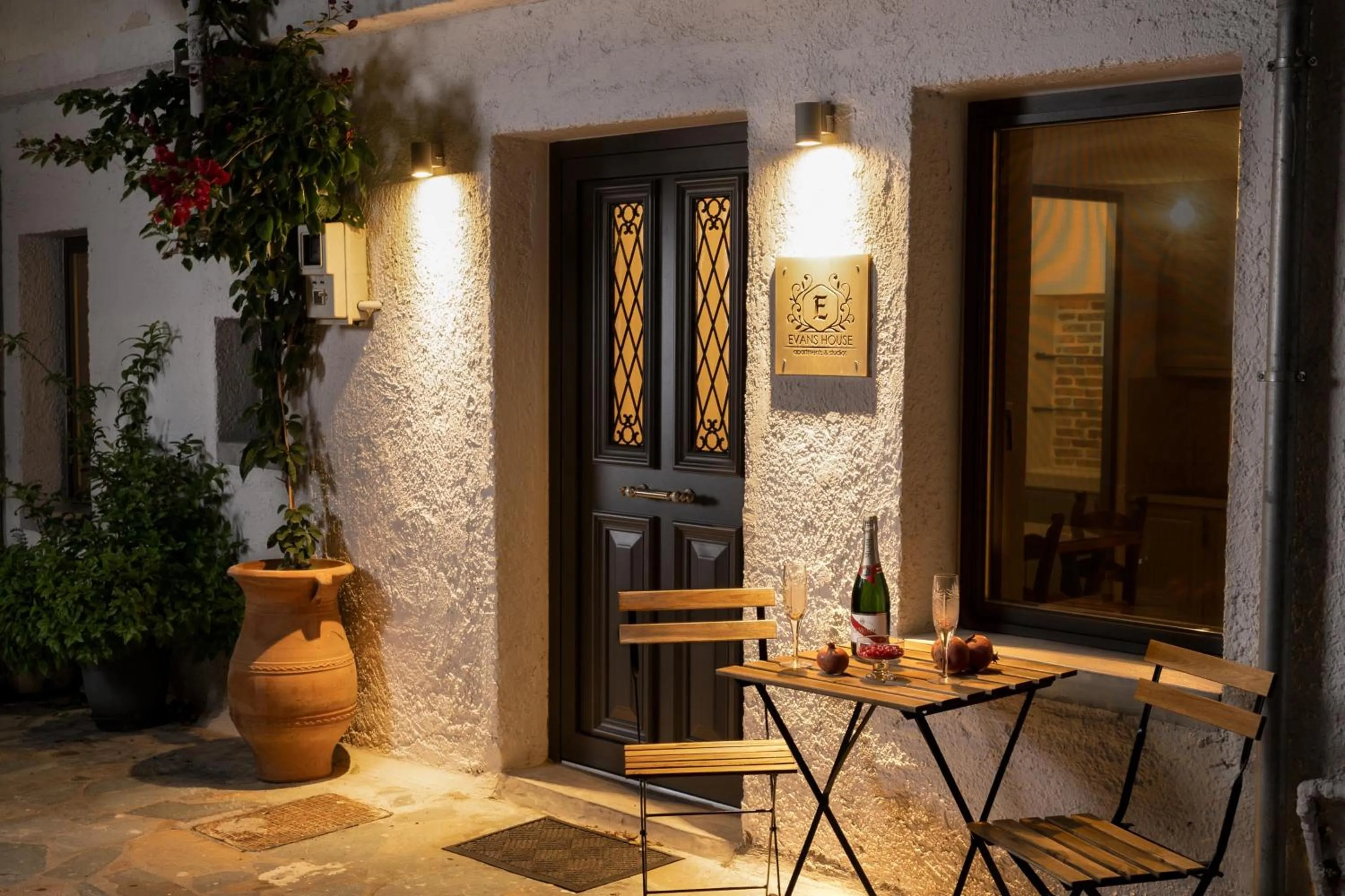 Patio in Evans House