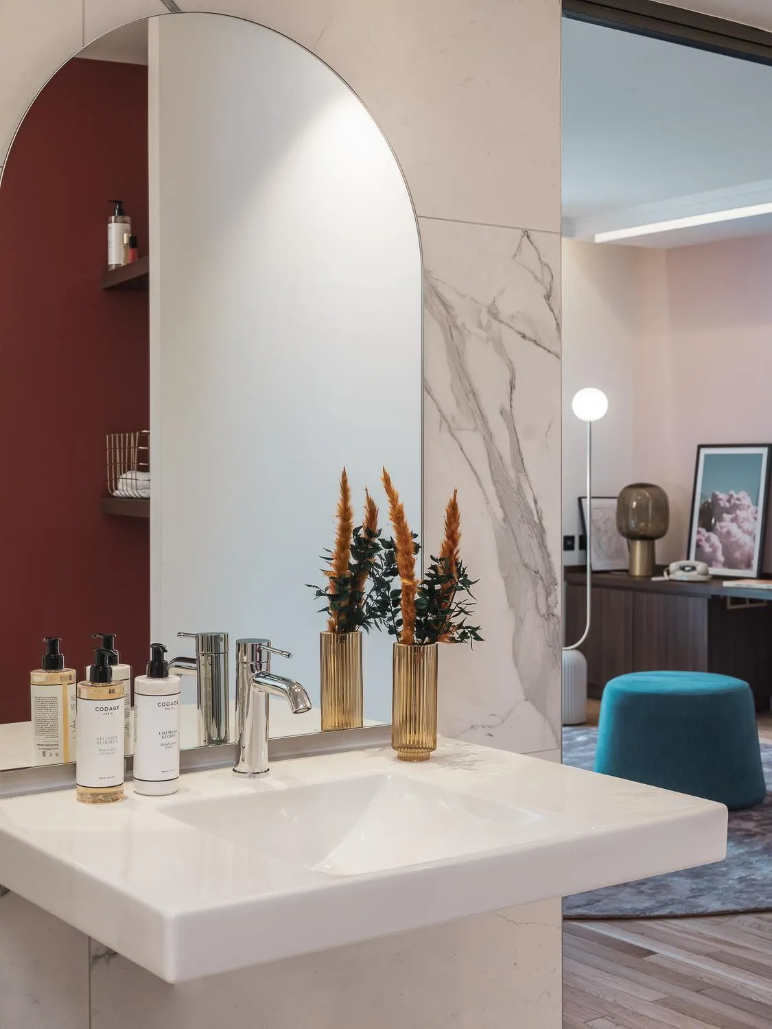 Bathroom in Seven Hotel Paris