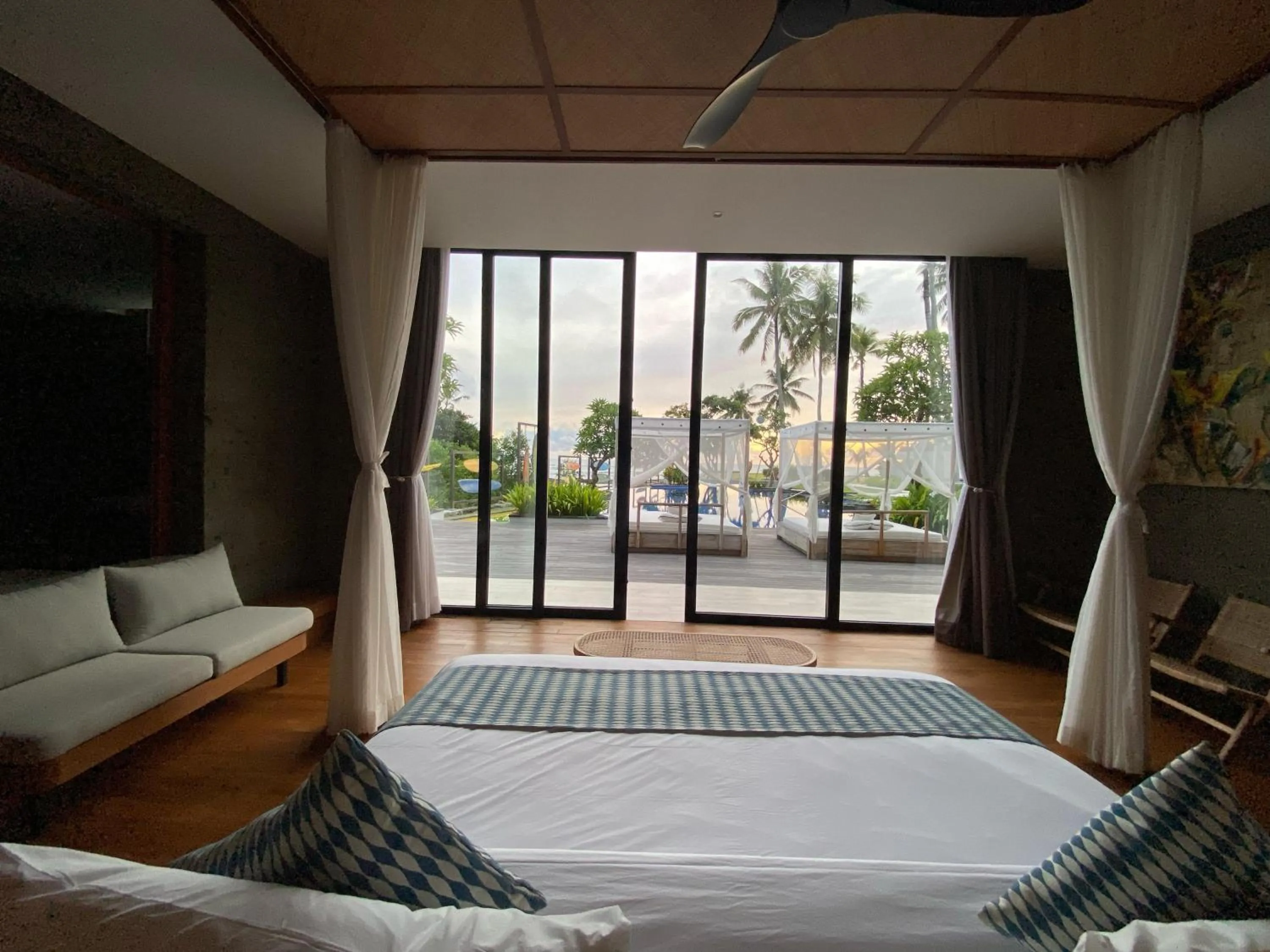 Bed in Kiss Bali Villas