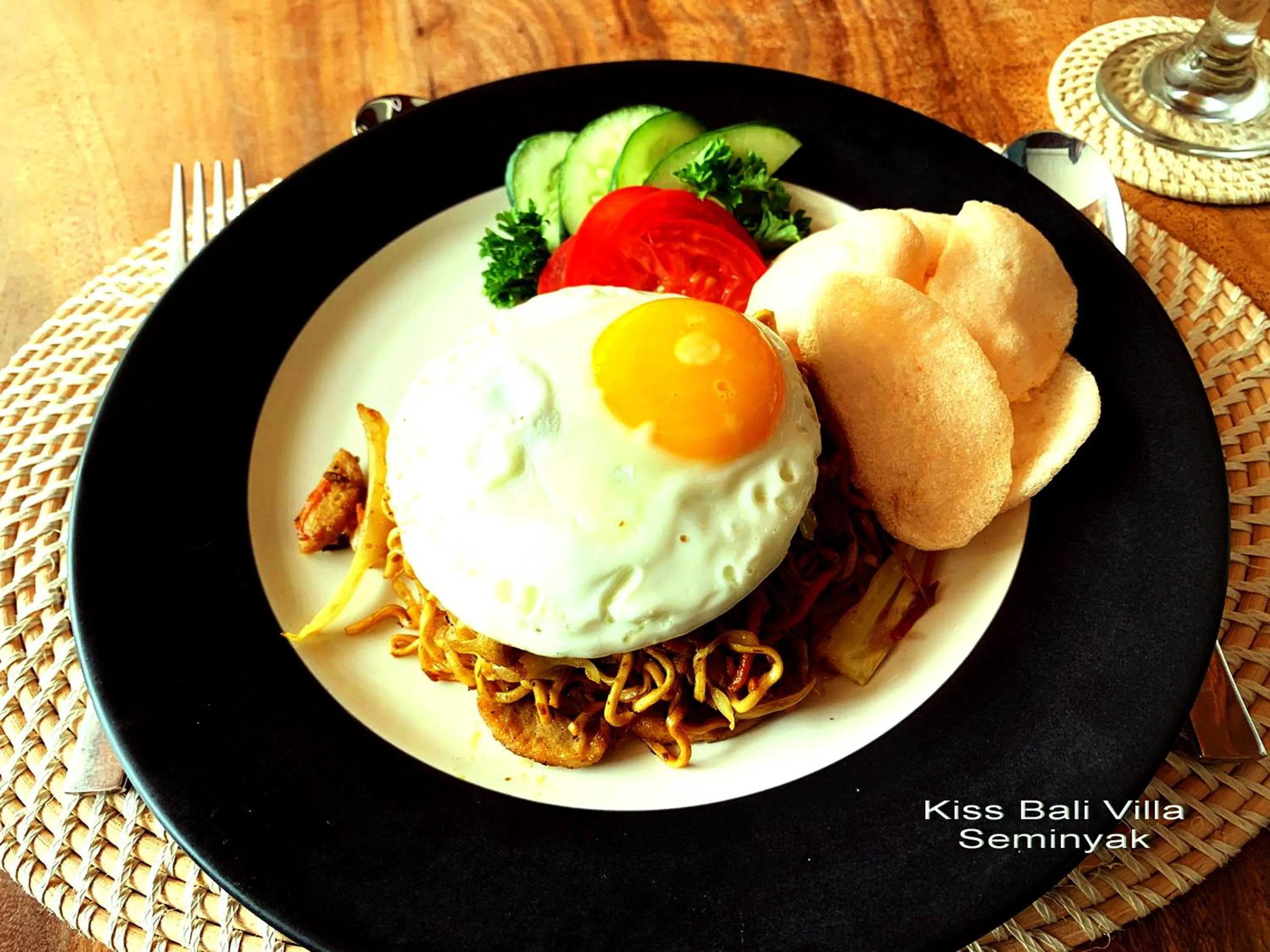 Food in Kiss Bali Villas