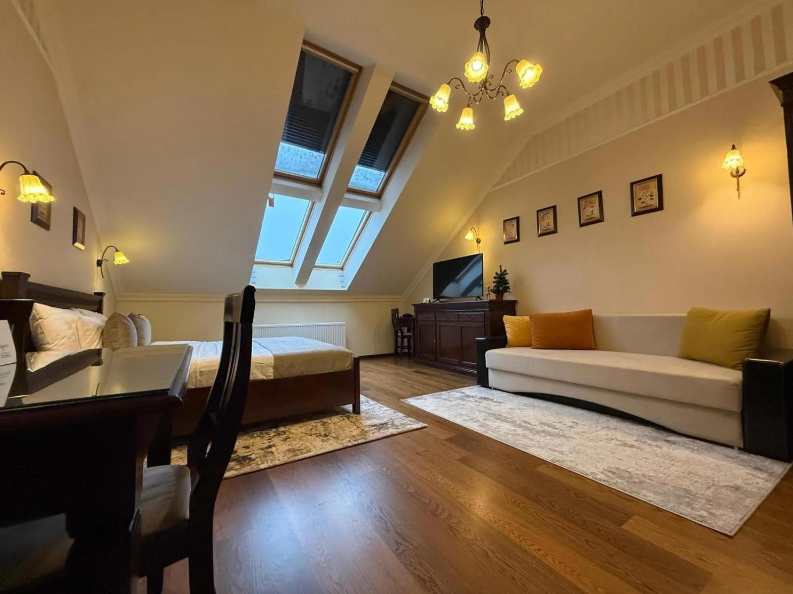 Living room in Aparthotel Iosefin Residence