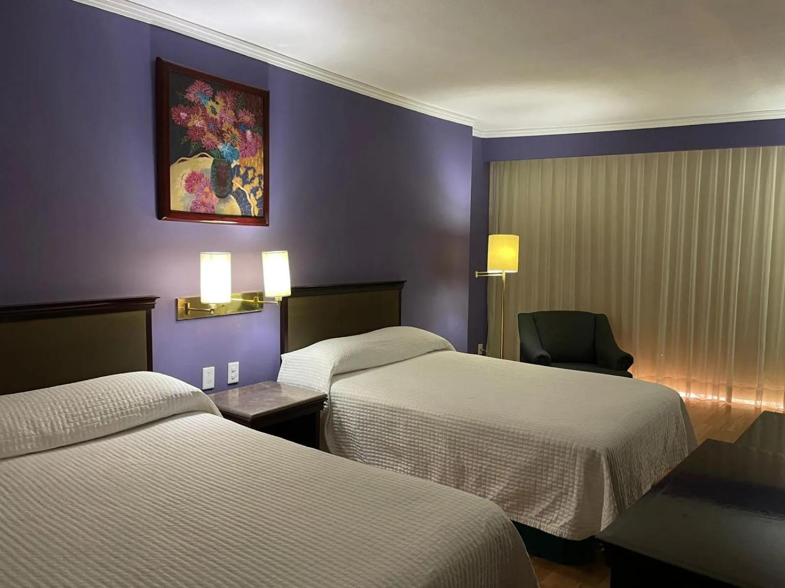 Bed in Hotel Arroyo de la Plata