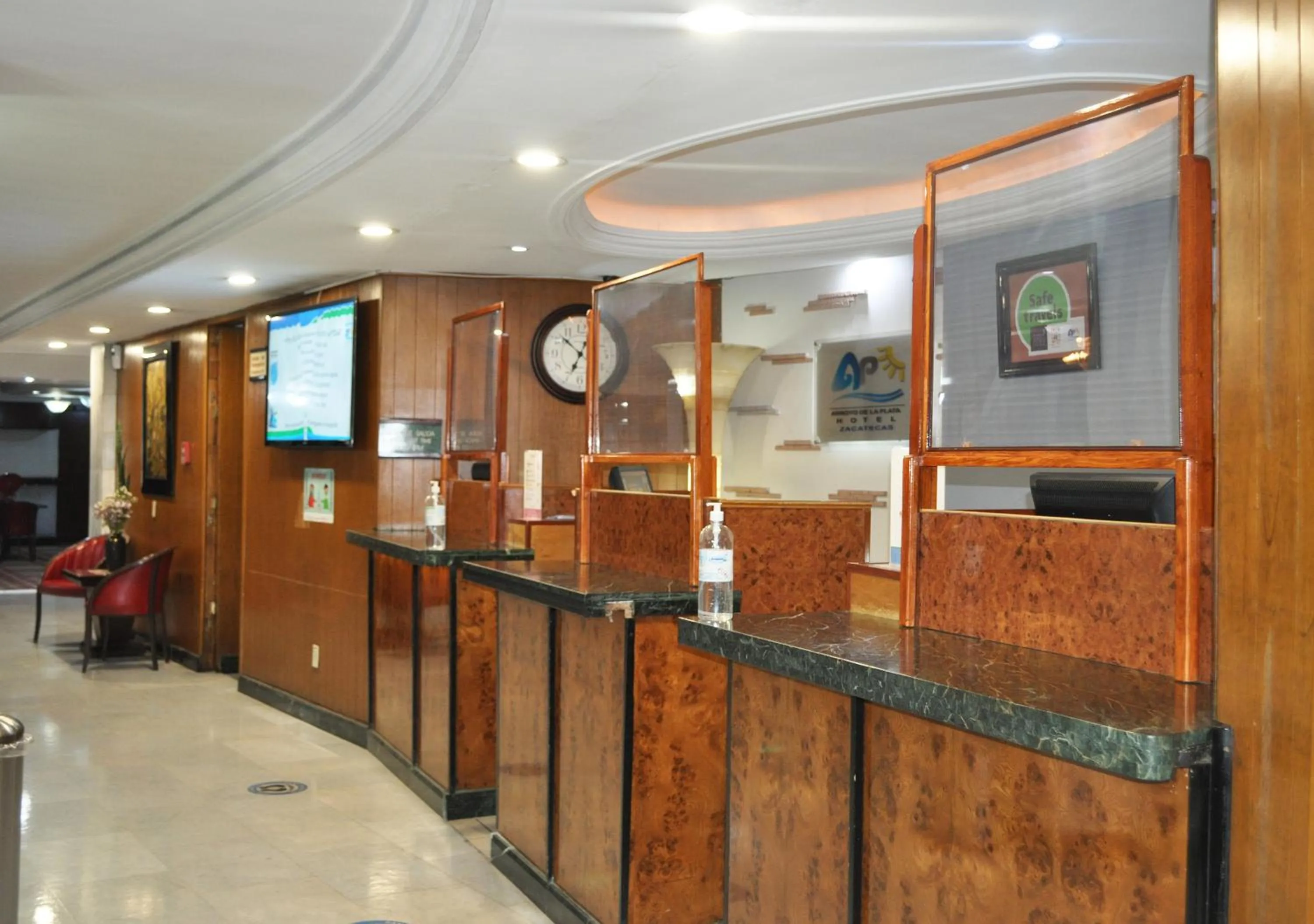 Lobby or reception in Hotel Arroyo de la Plata