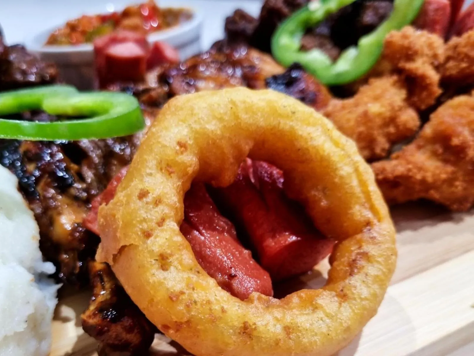 Dining area in Global Village Guest House