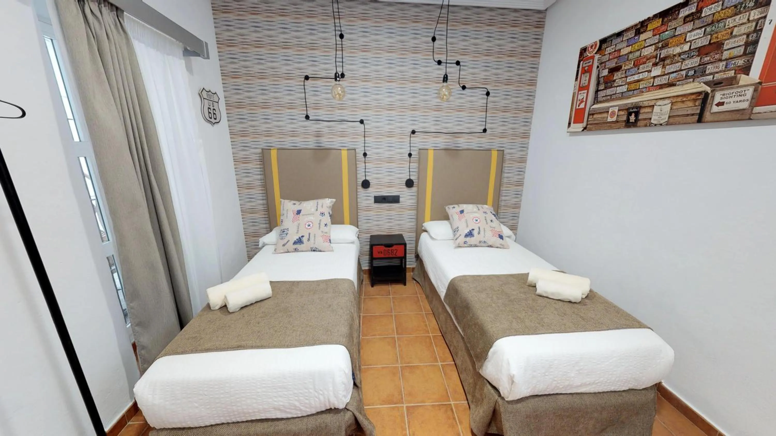 Photo of the whole room, Bed in Hostal Boutique La Española
