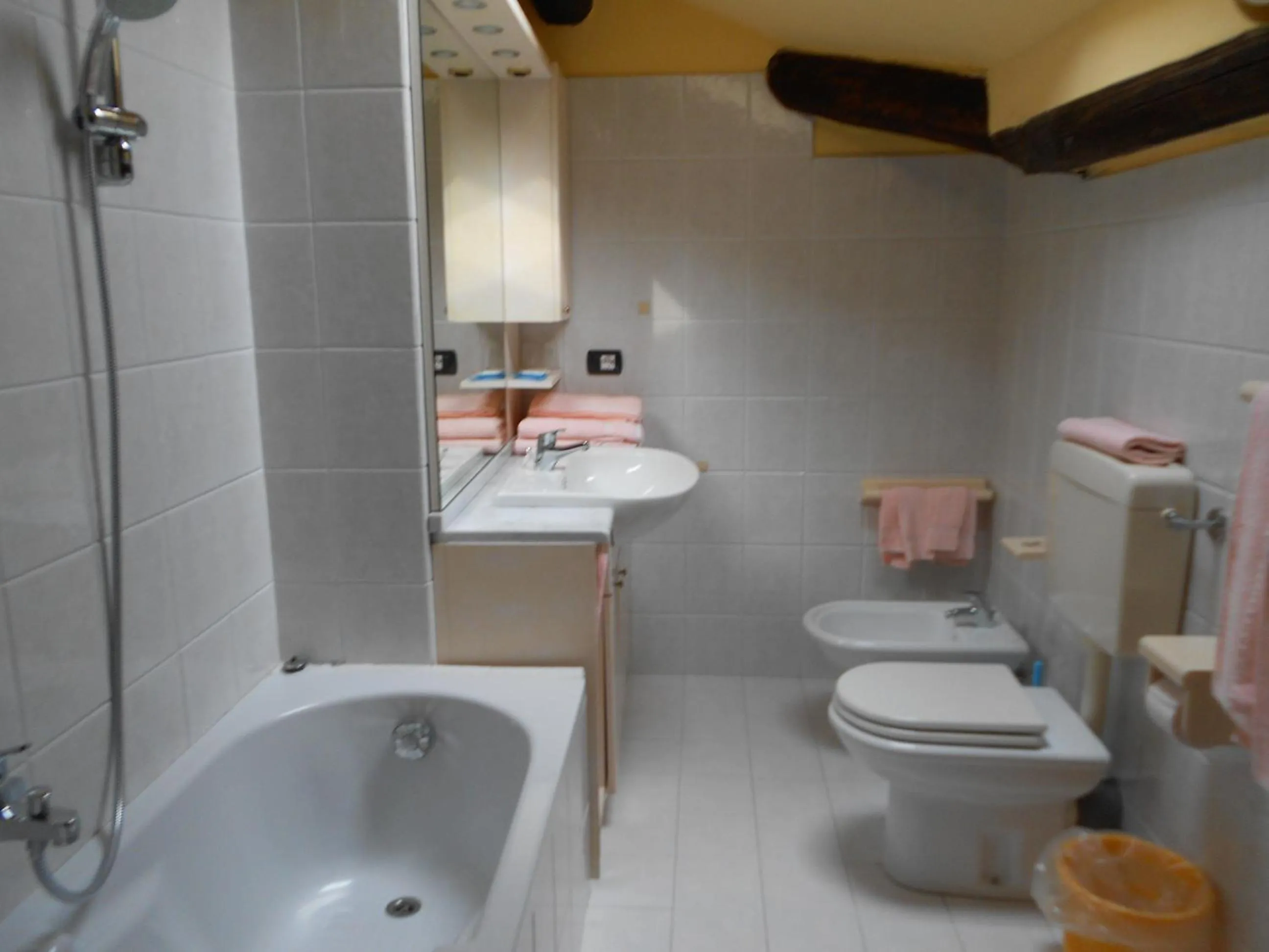 Bathroom in Hotel Il Nibbio