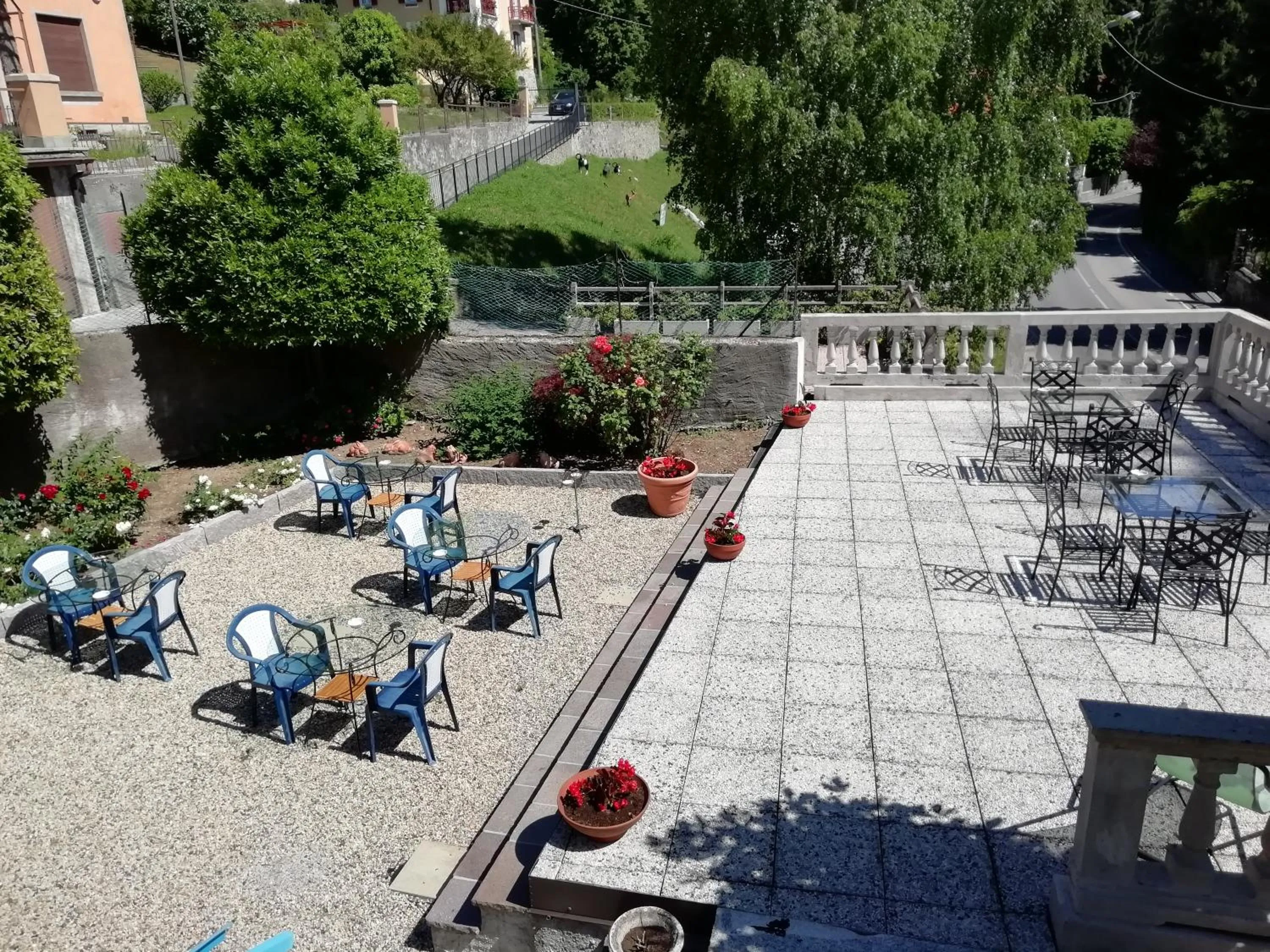 Patio in Hotel Il Nibbio