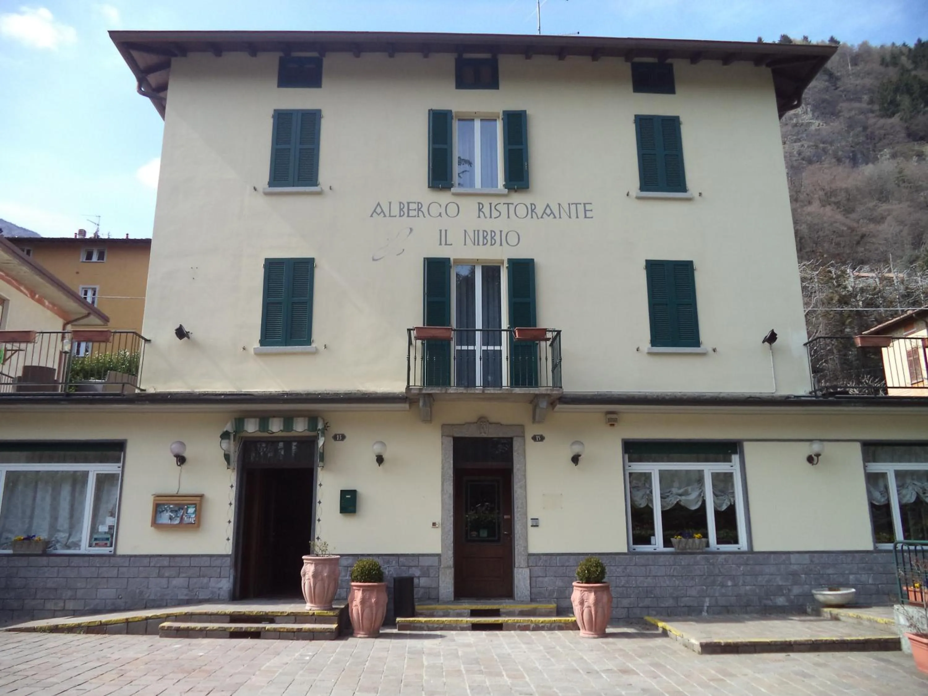 Property building in Hotel Il Nibbio