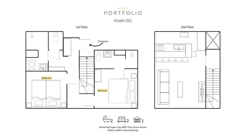 Floor plan in Kiseki
