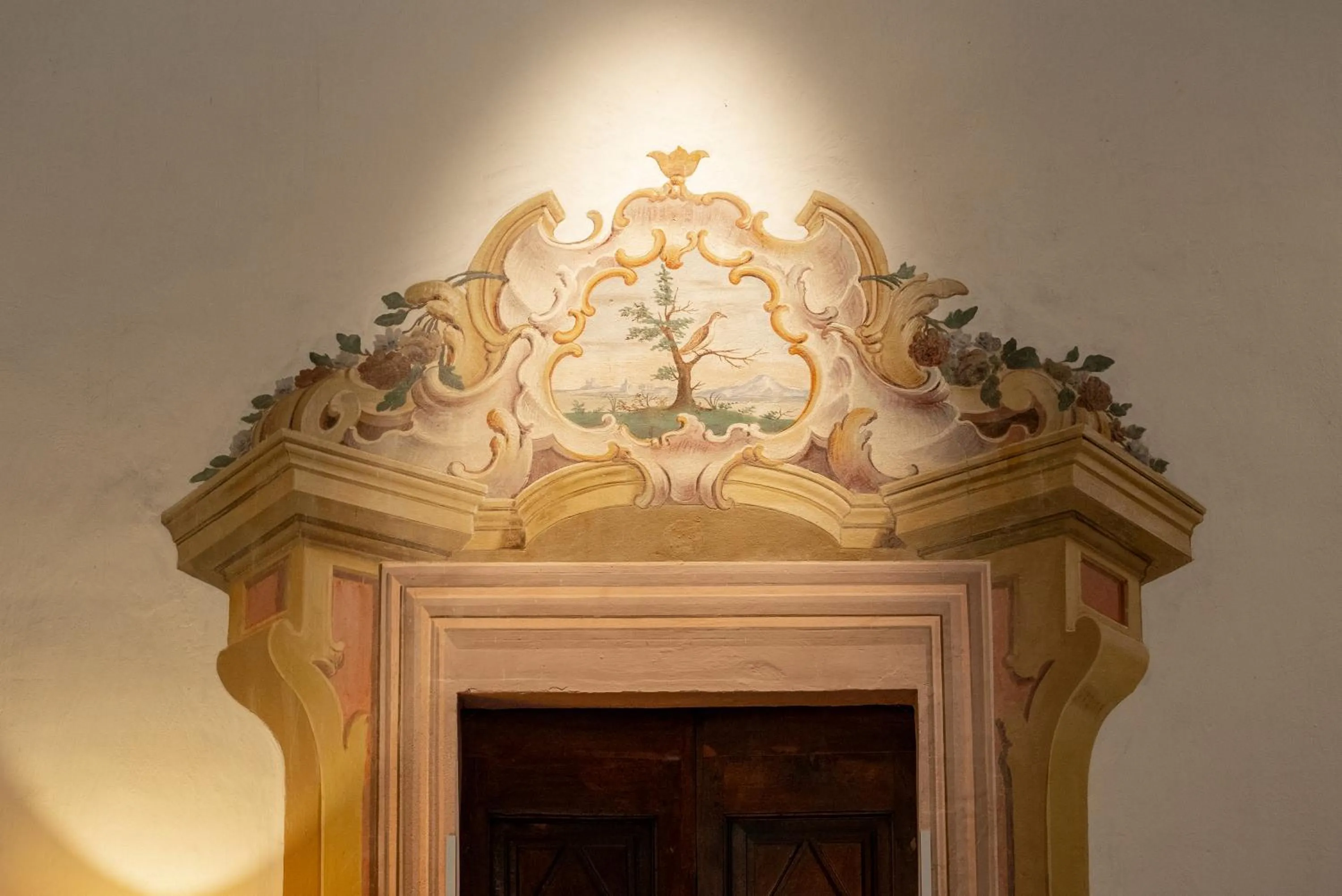 Decorative detail in Hotel I Somaschi