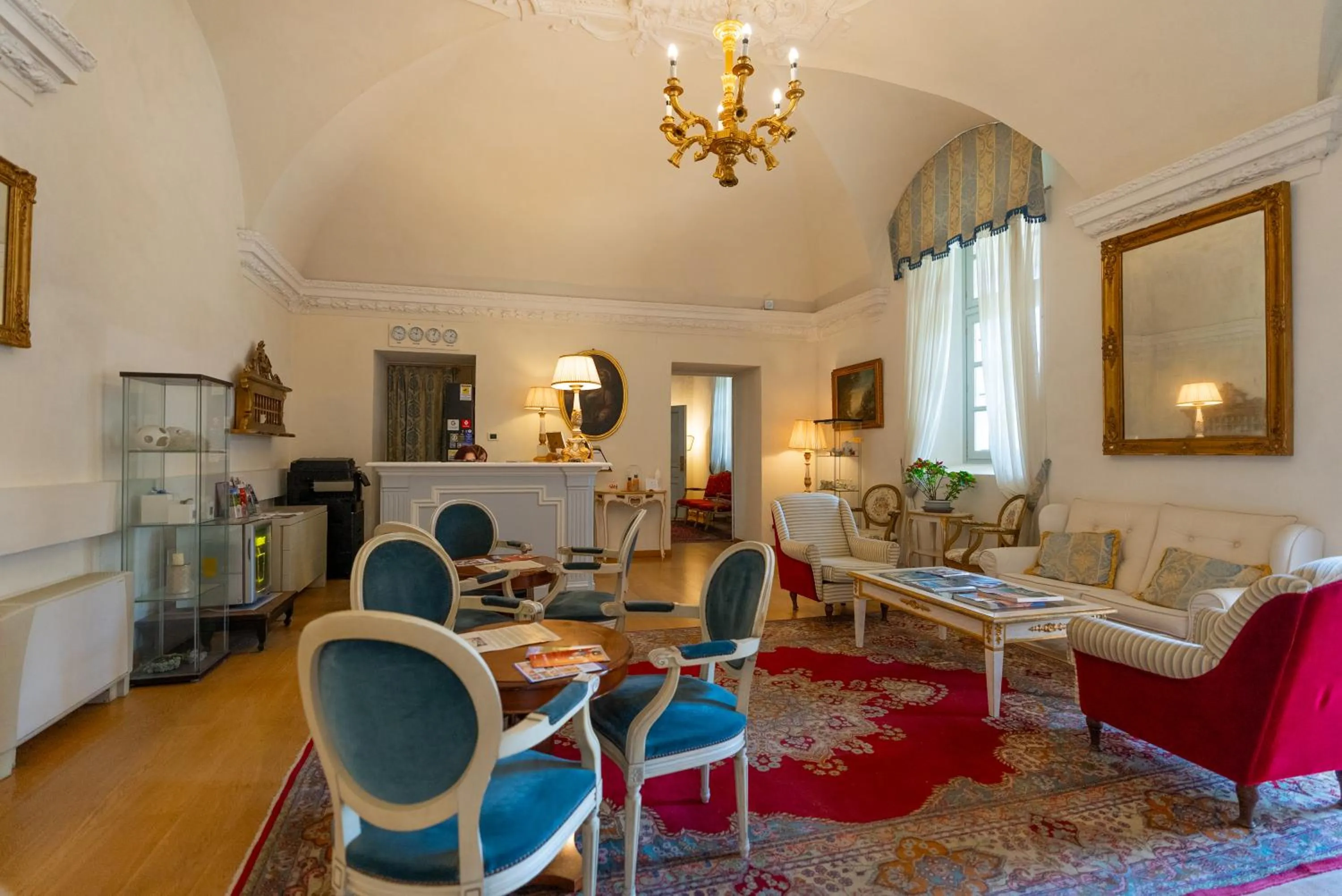 Lobby or reception in Hotel I Somaschi