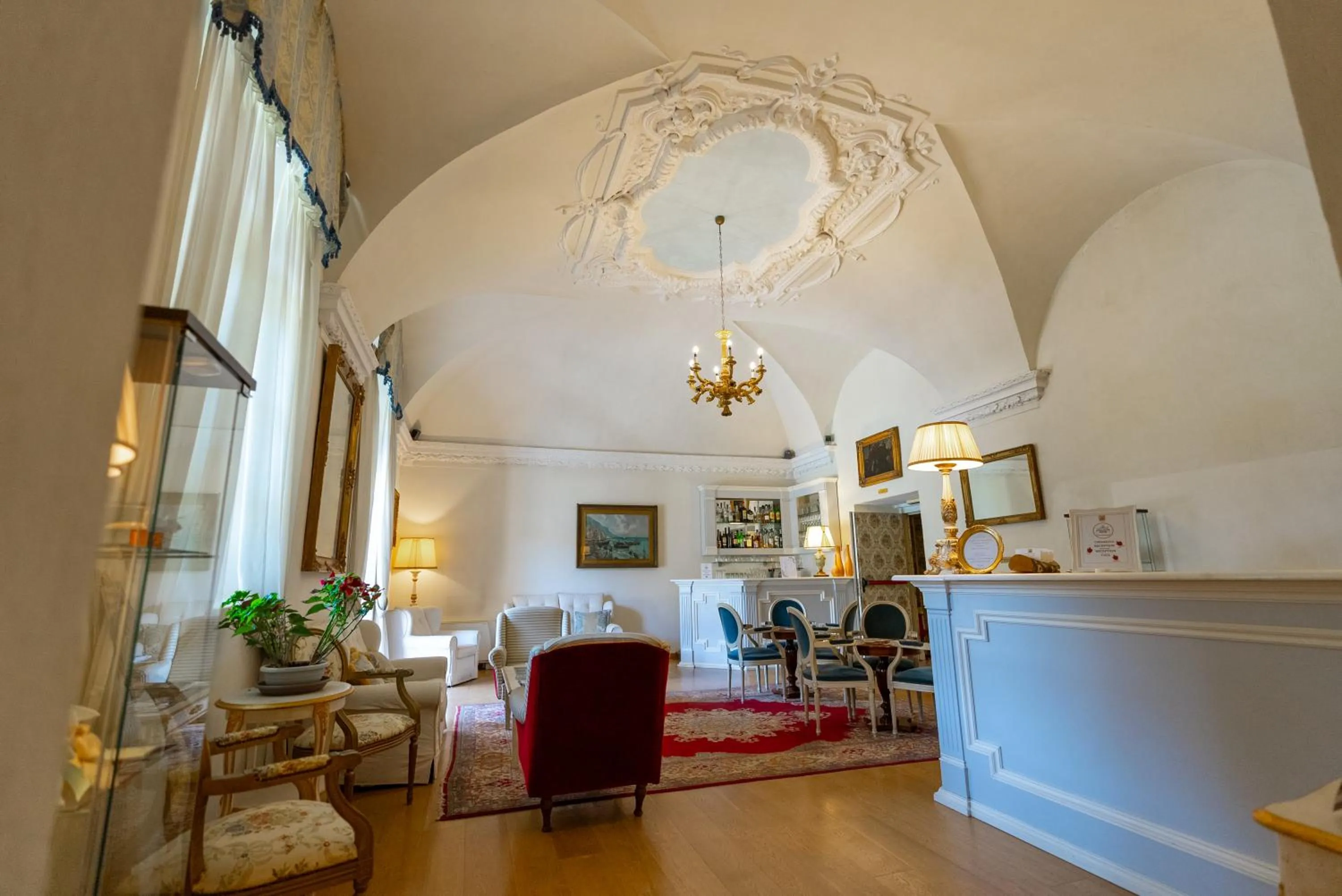 Lobby or reception in Hotel I Somaschi