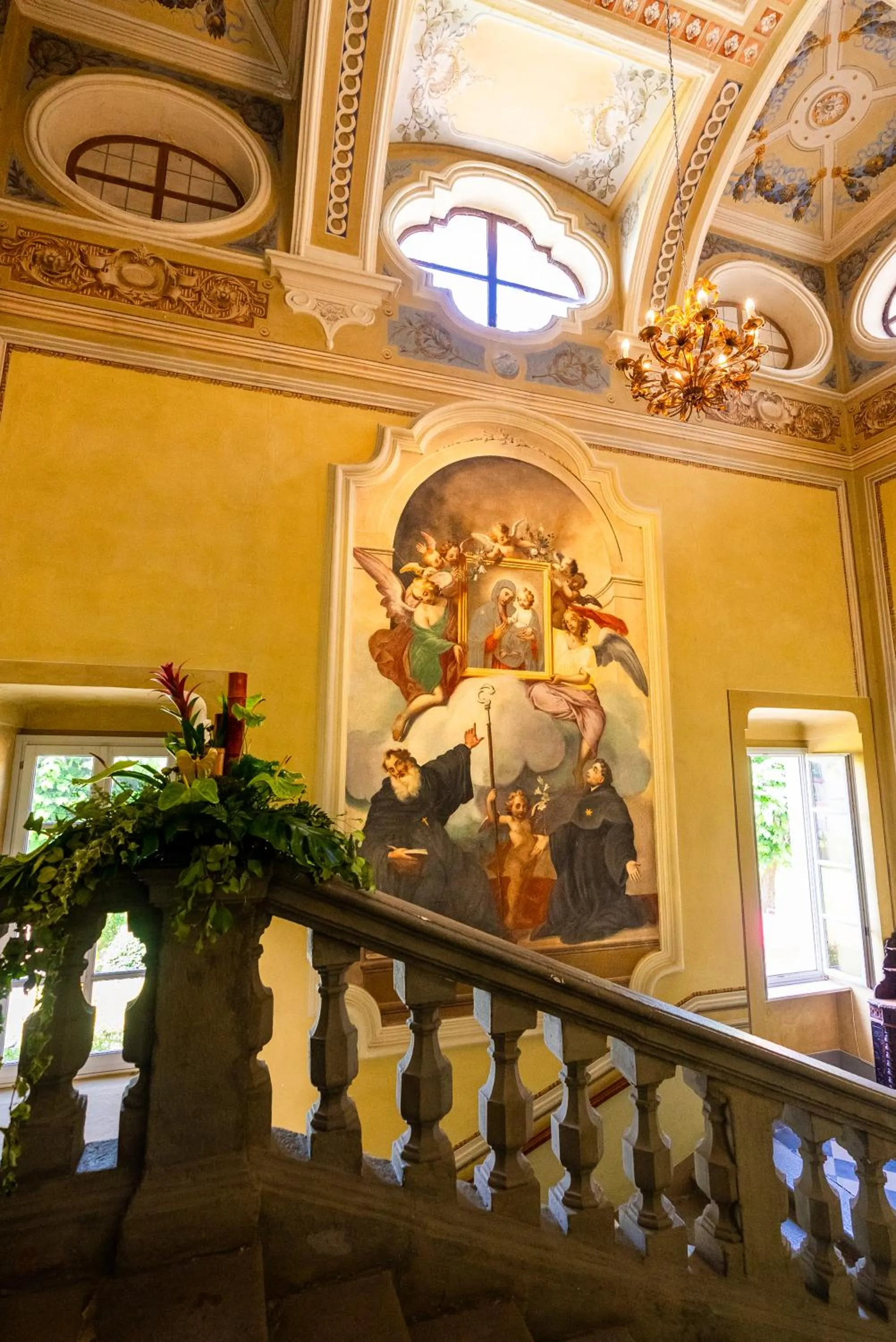 Decorative detail in Hotel I Somaschi