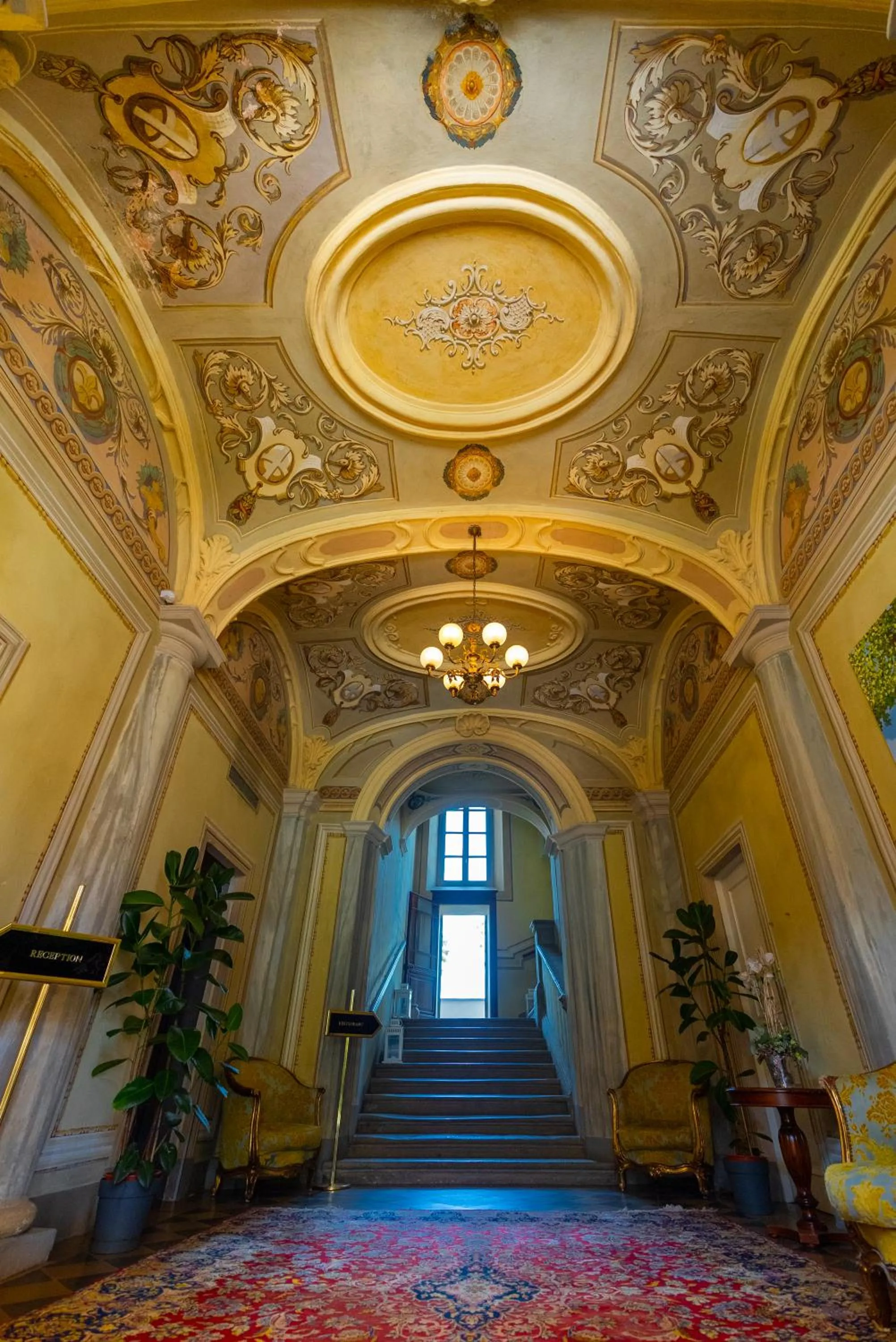 Decorative detail in Hotel I Somaschi