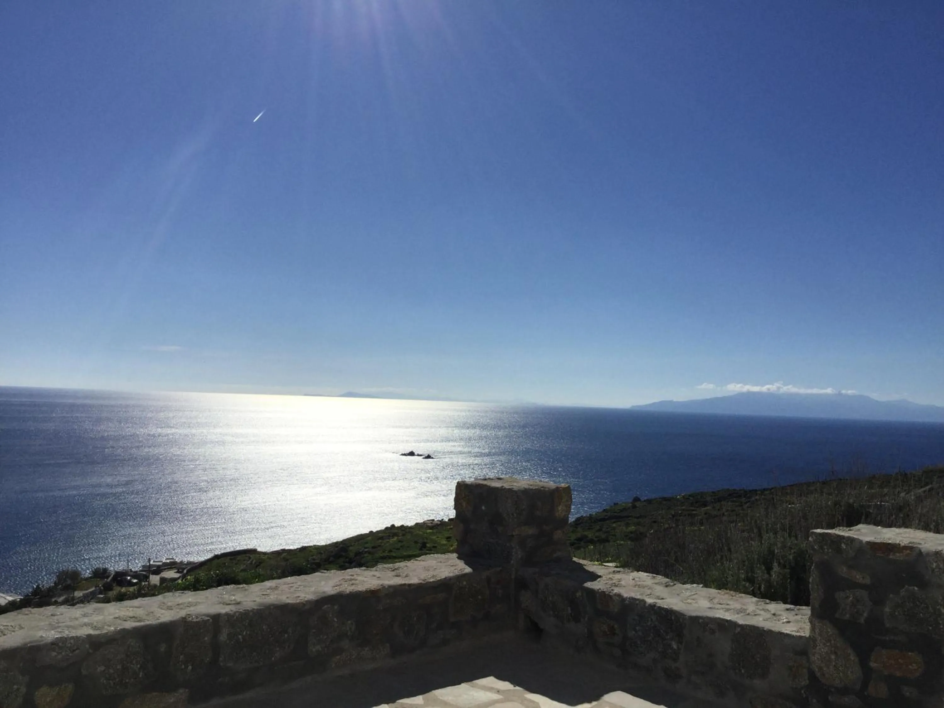 Balcony/Terrace in Andromeda Mykonos Villas & Suites