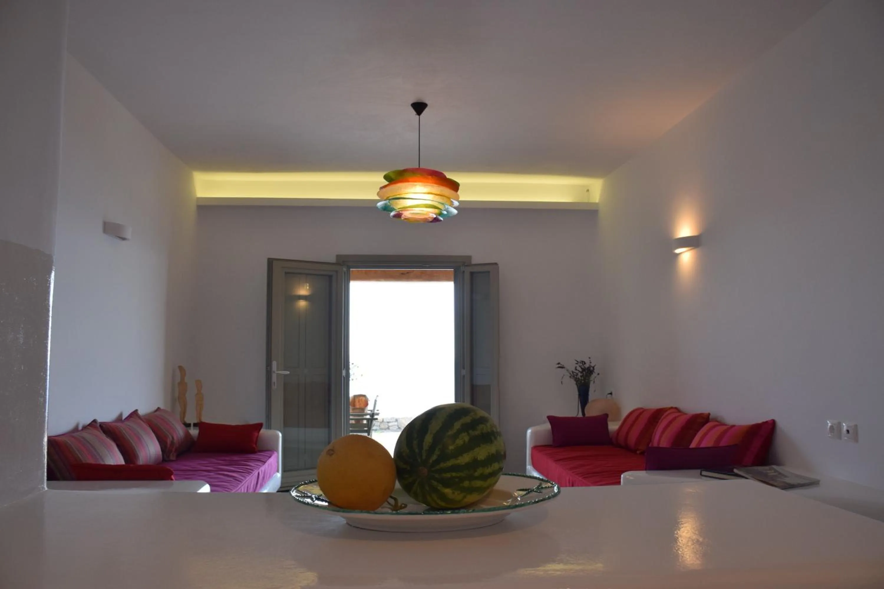 Living room in Andromeda Mykonos Villas & Suites