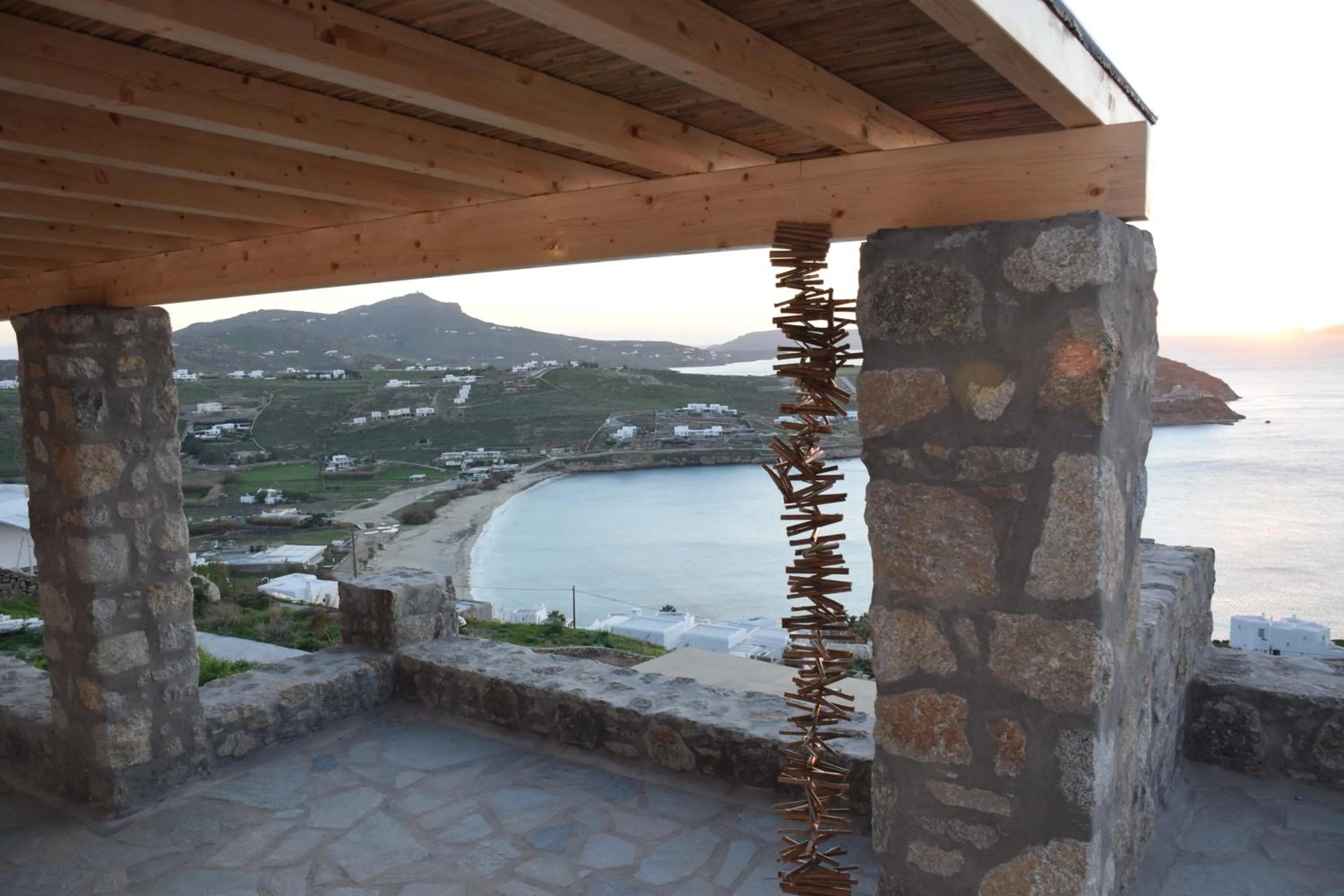 Balcony/Terrace in Andromeda Mykonos Villas & Suites