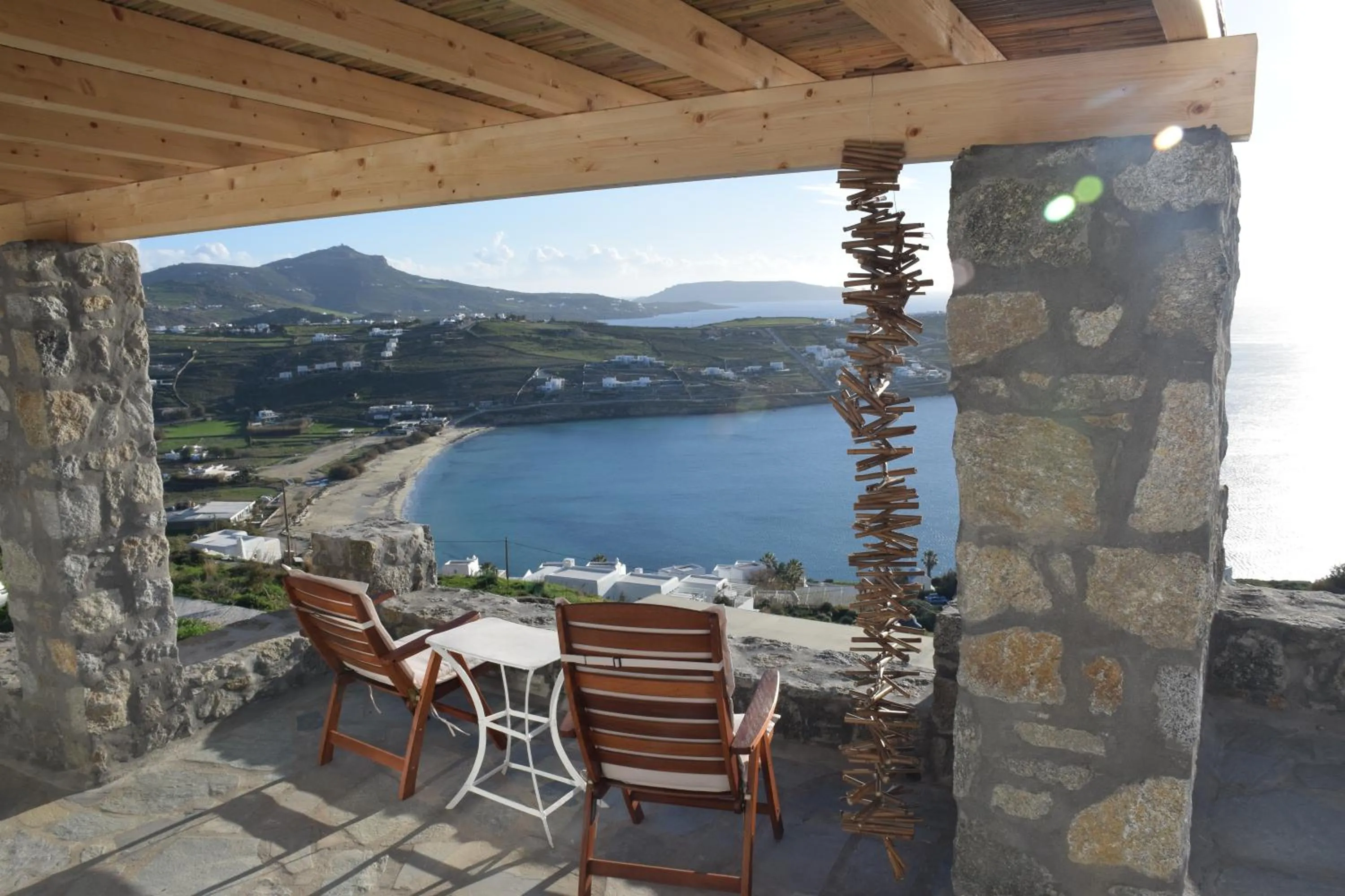 Patio in Andromeda Mykonos Villas & Suites