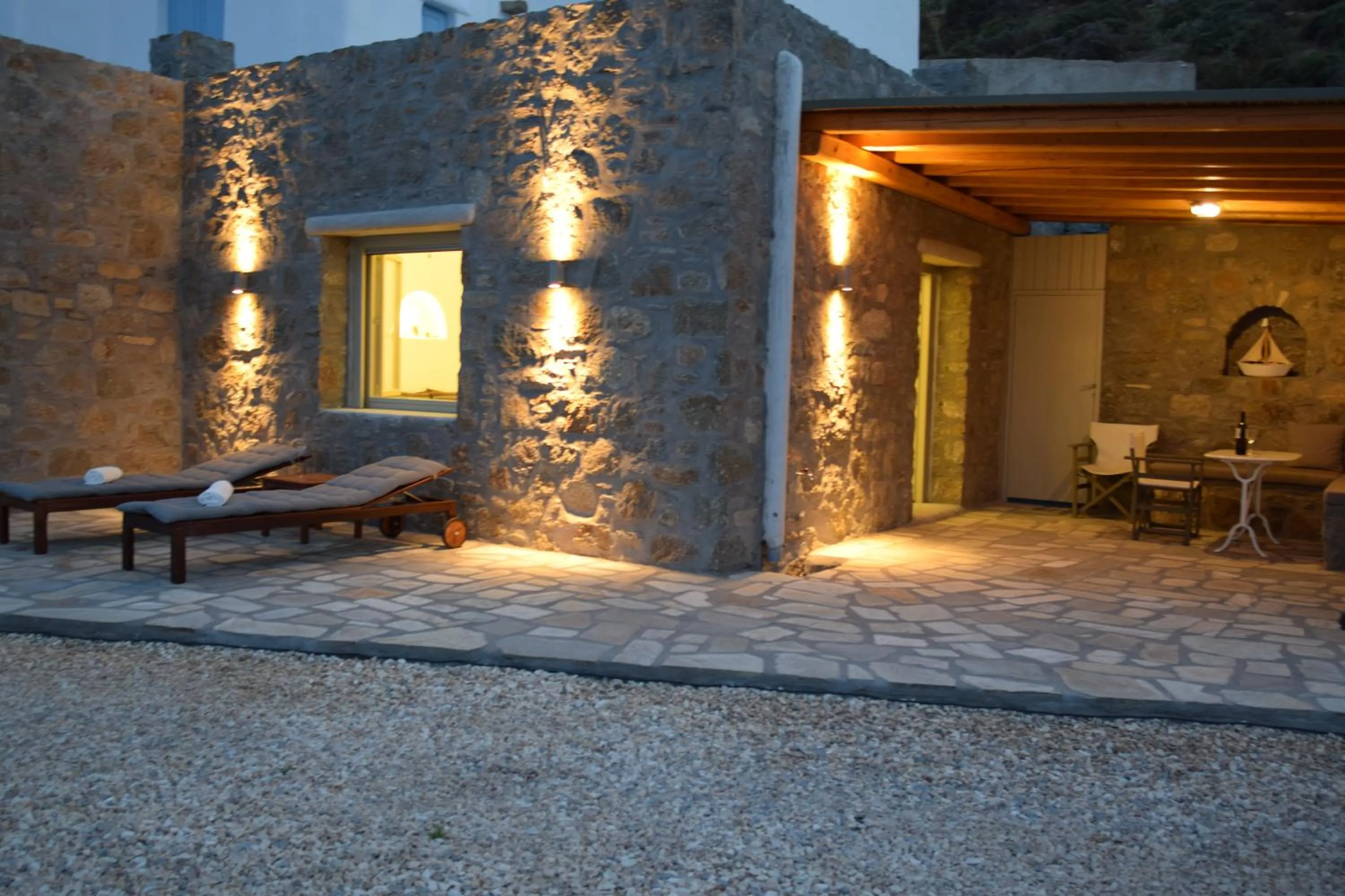 Facade/entrance in Andromeda Mykonos Villas & Suites