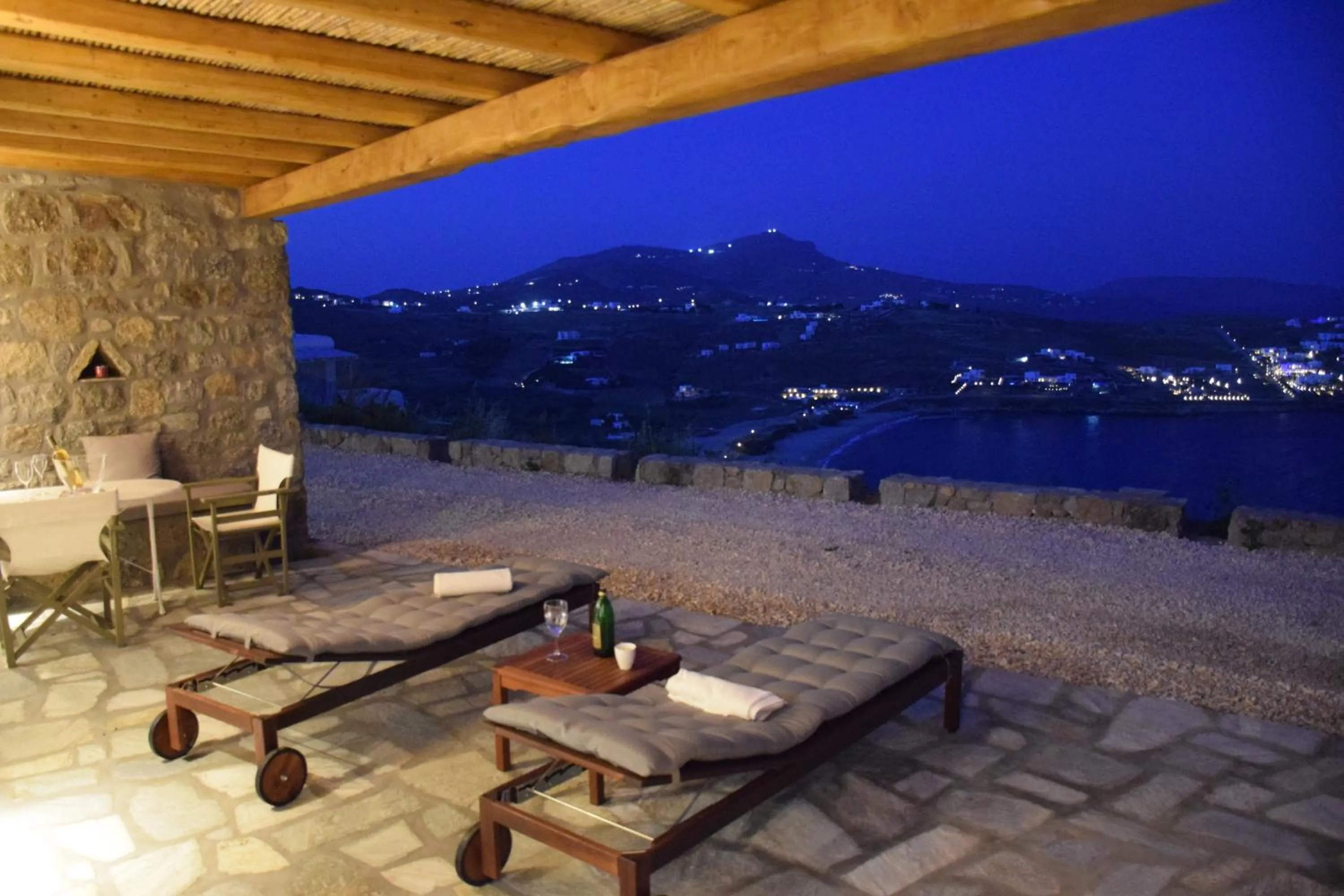Night in Andromeda Mykonos Villas & Suites