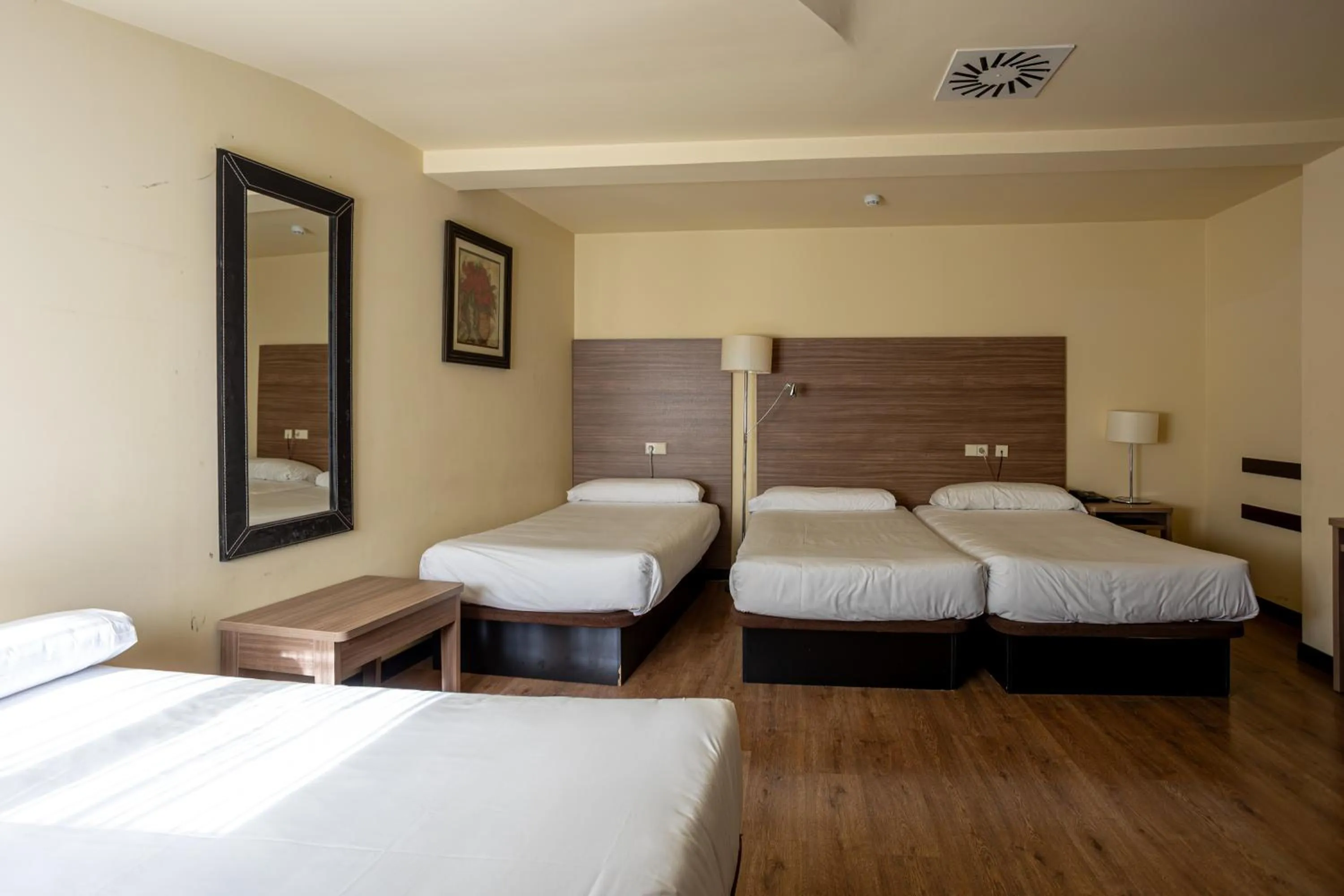 Bed in Hotel Centro Los Braseros