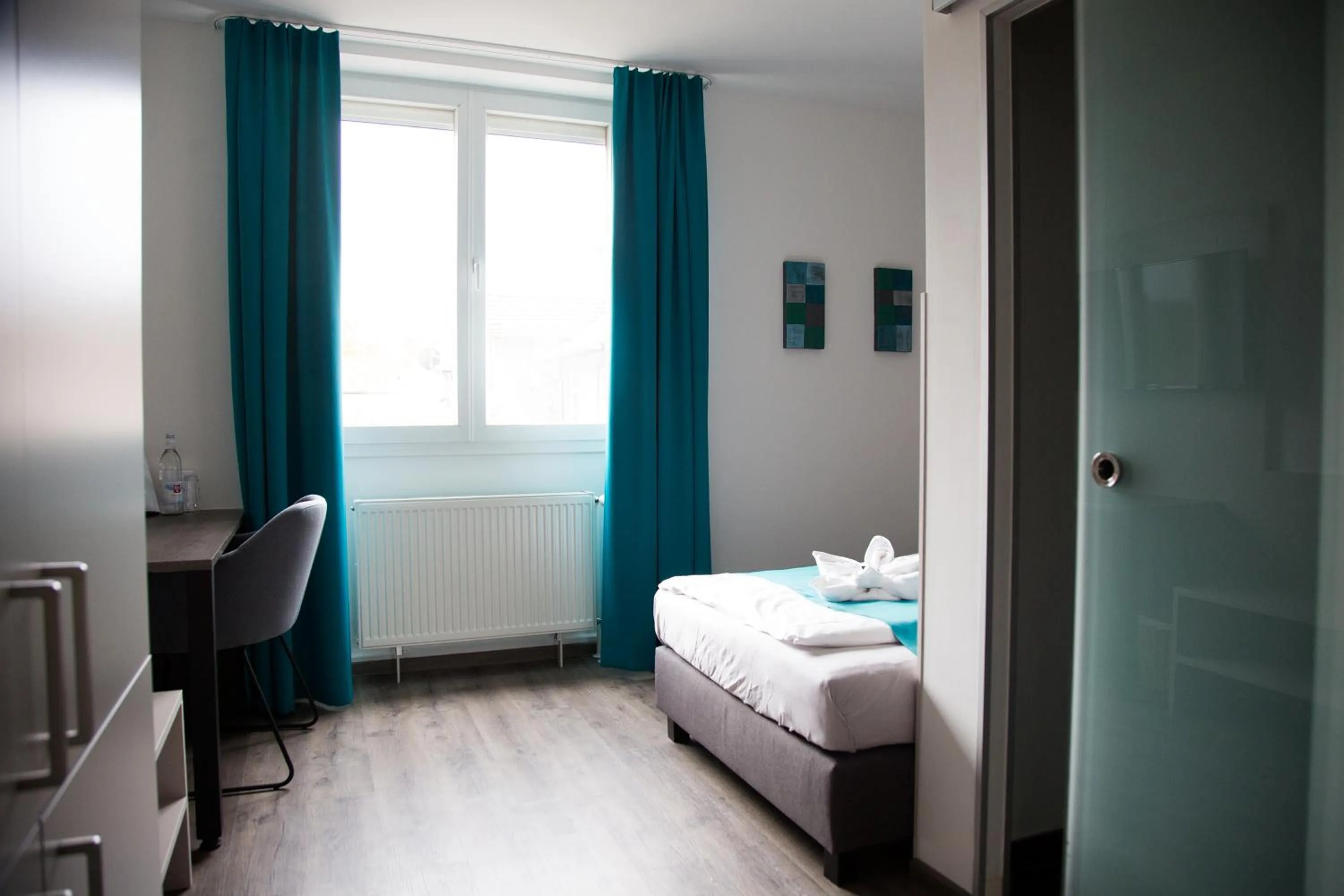 Bed in Hotel im Kaiserpark