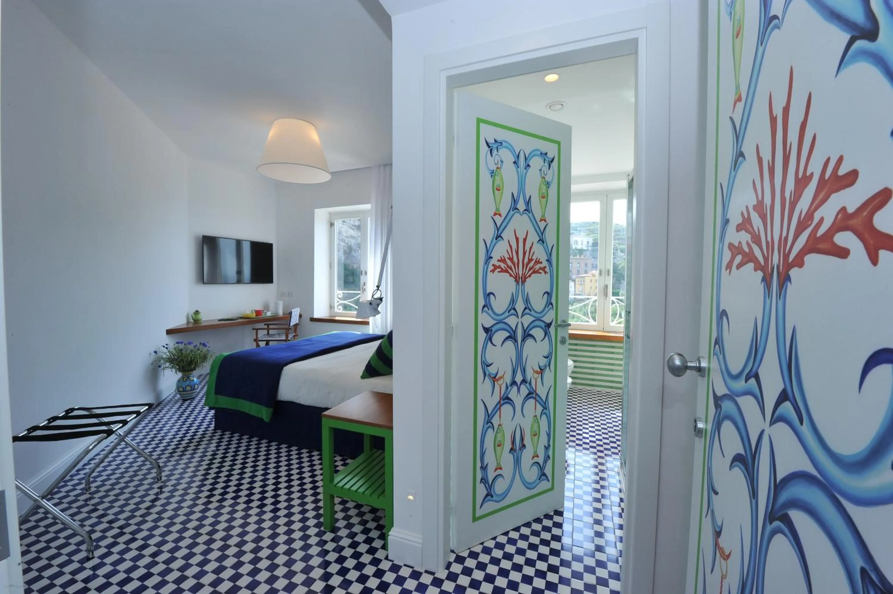 Decorative detail, Bed in Maison Lauren