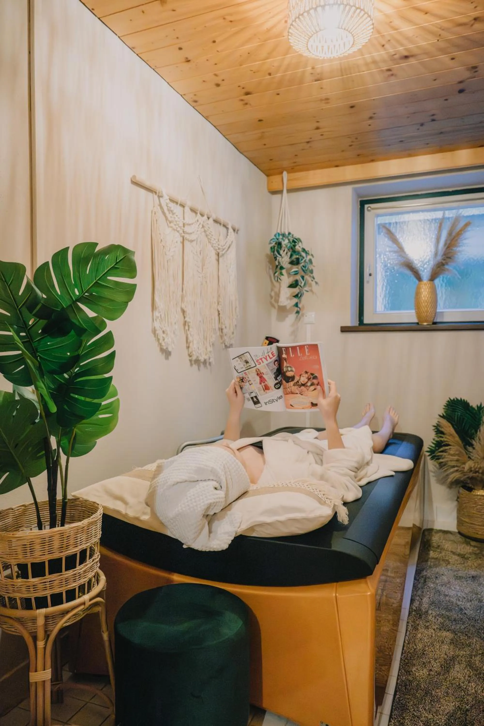 Bed in Sylvana's Wohlfühl Hotel