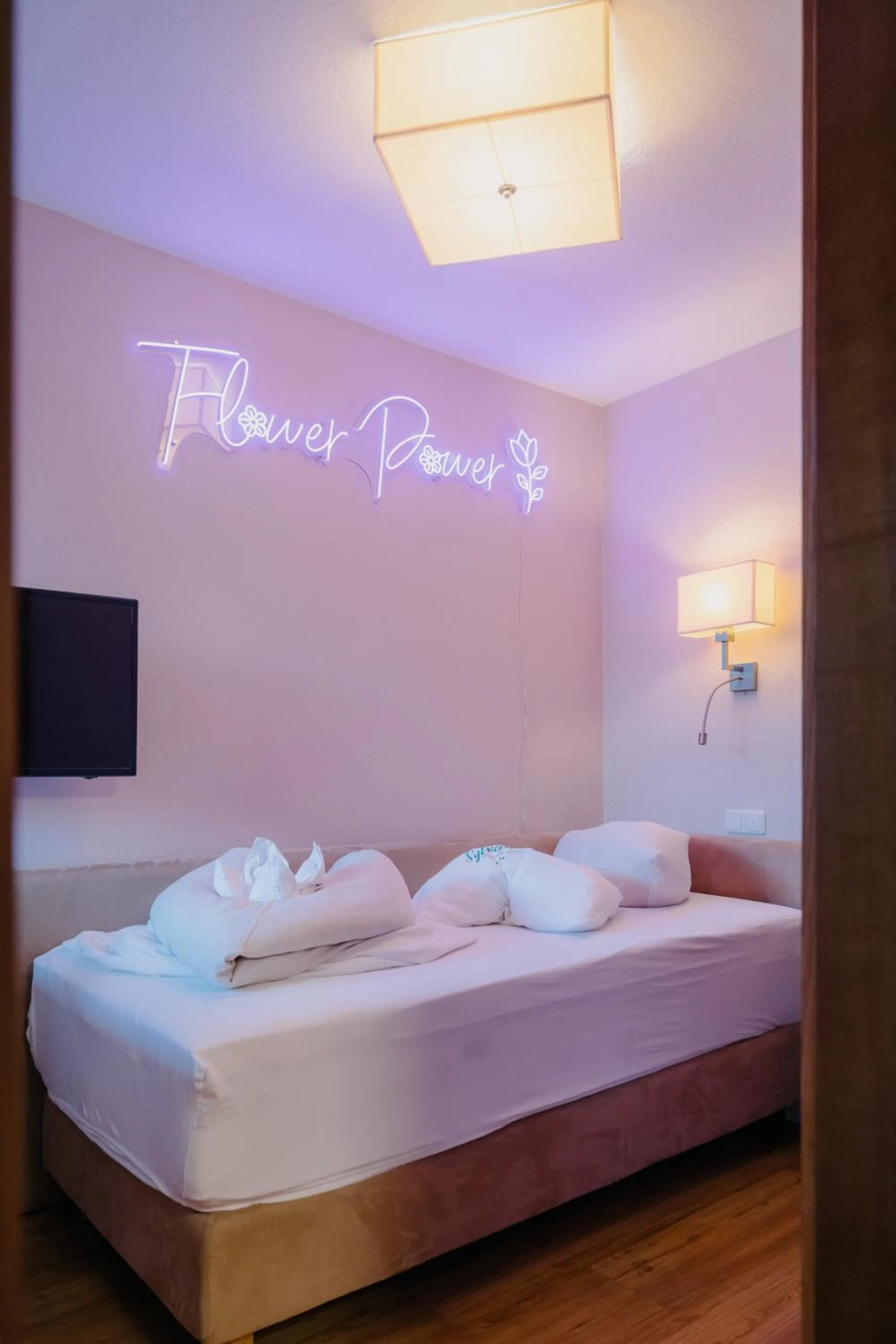 Bed in Sylvana's Wohlfühl Hotel