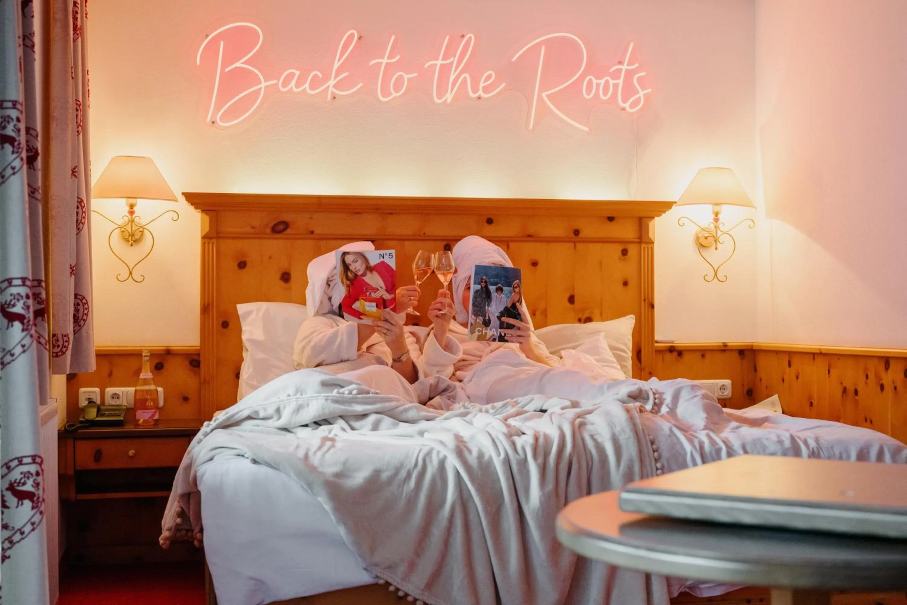 Bed in Sylvana's Wohlfühl Hotel