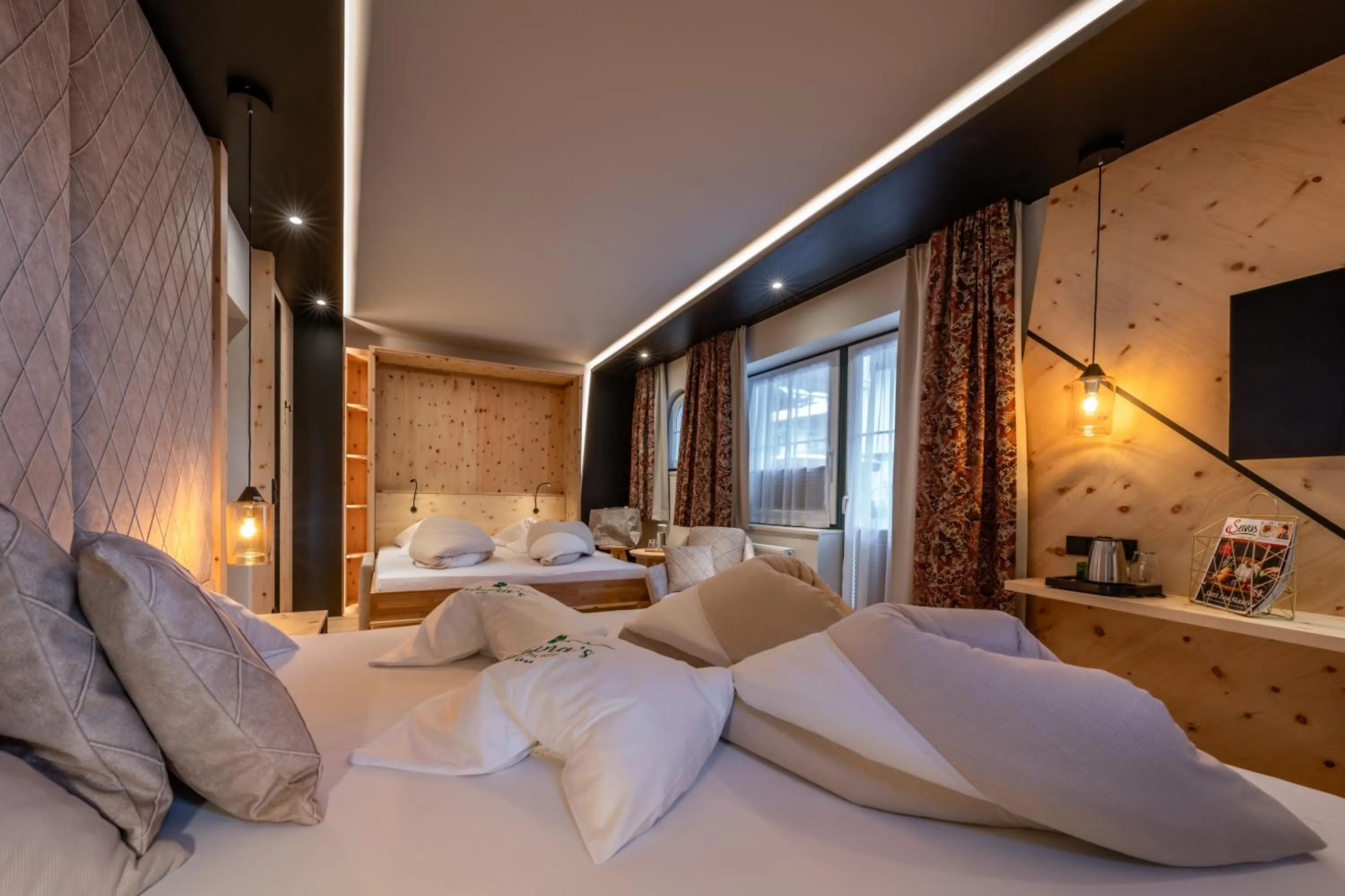 Bed in Sylvana's Wohlfühl Hotel