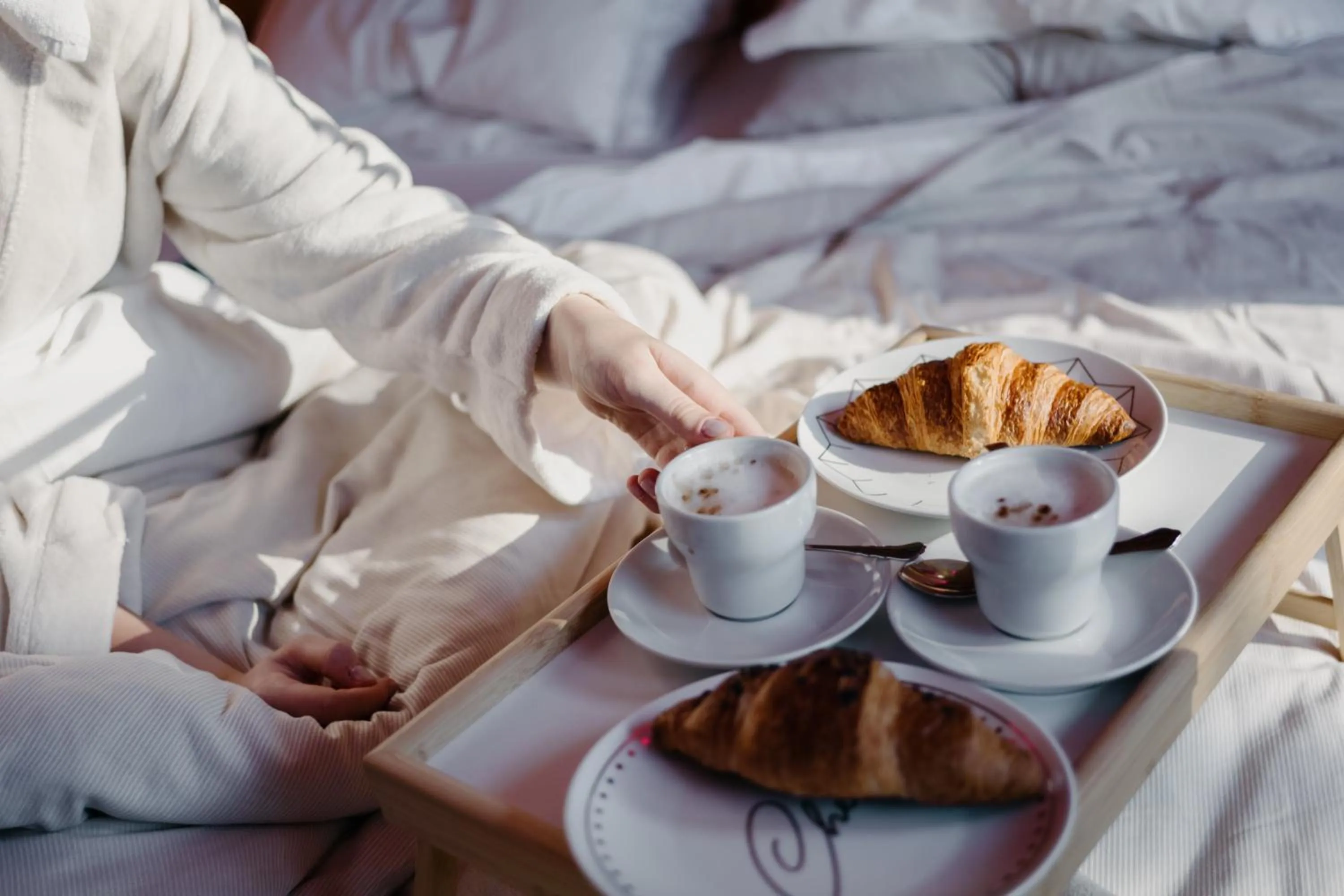 Bed in Sylvana's Wohlfühl Hotel