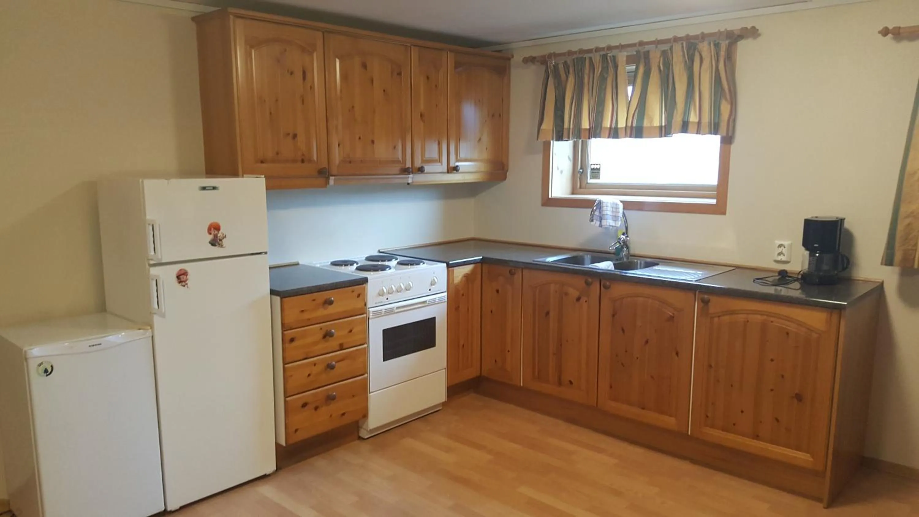 Kitchen or kitchenette in Skeisvang Gjestgiveri