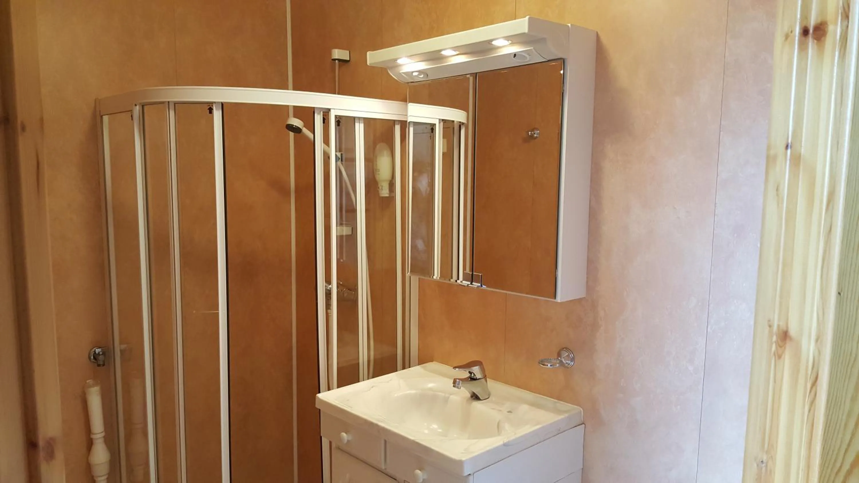 Bathroom in Skeisvang Gjestgiveri