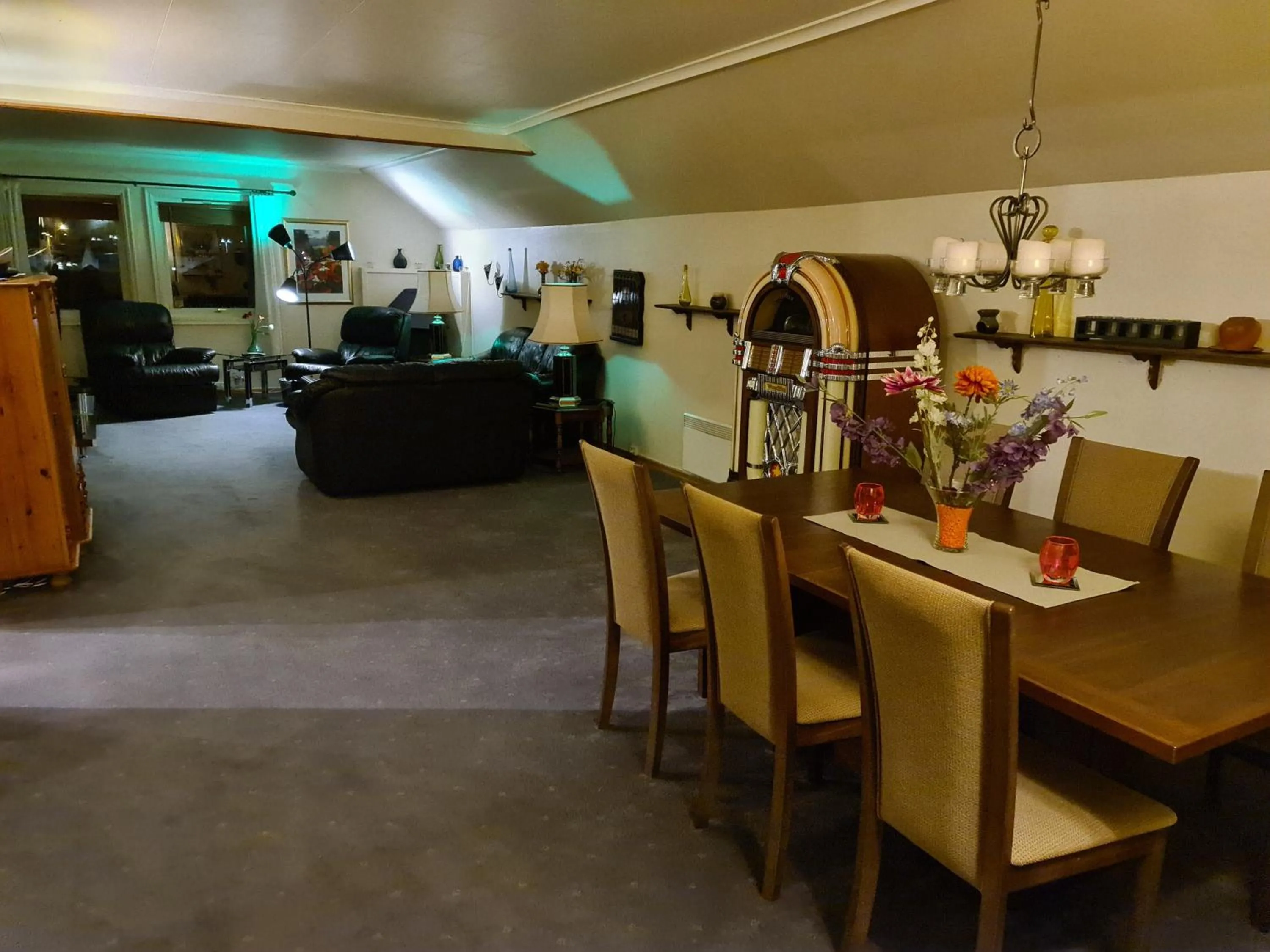 Living room in Skeisvang Gjestgiveri