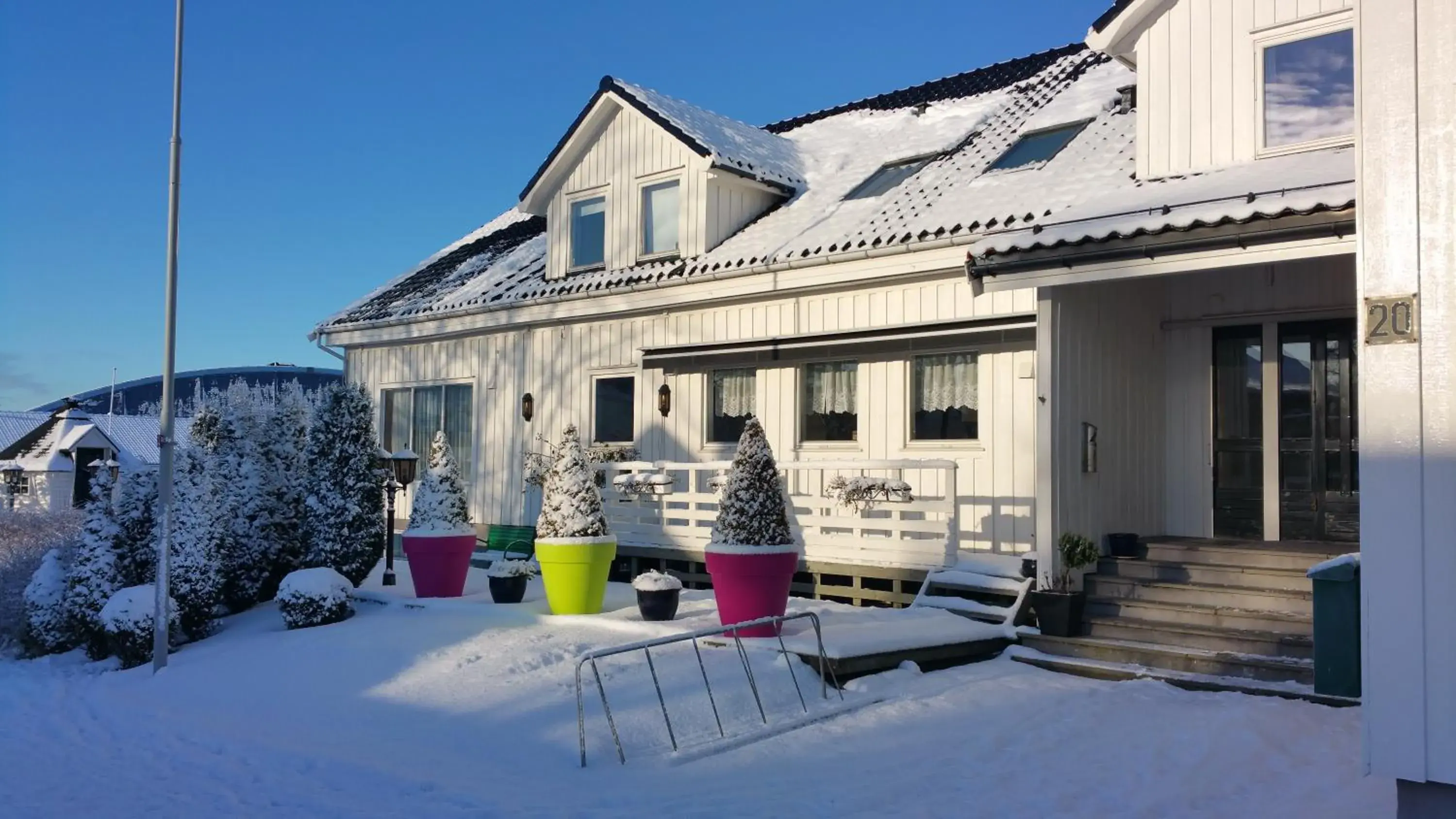 Property building in Skeisvang Gjestgiveri Property building in Skeisvang Gjestgiveri