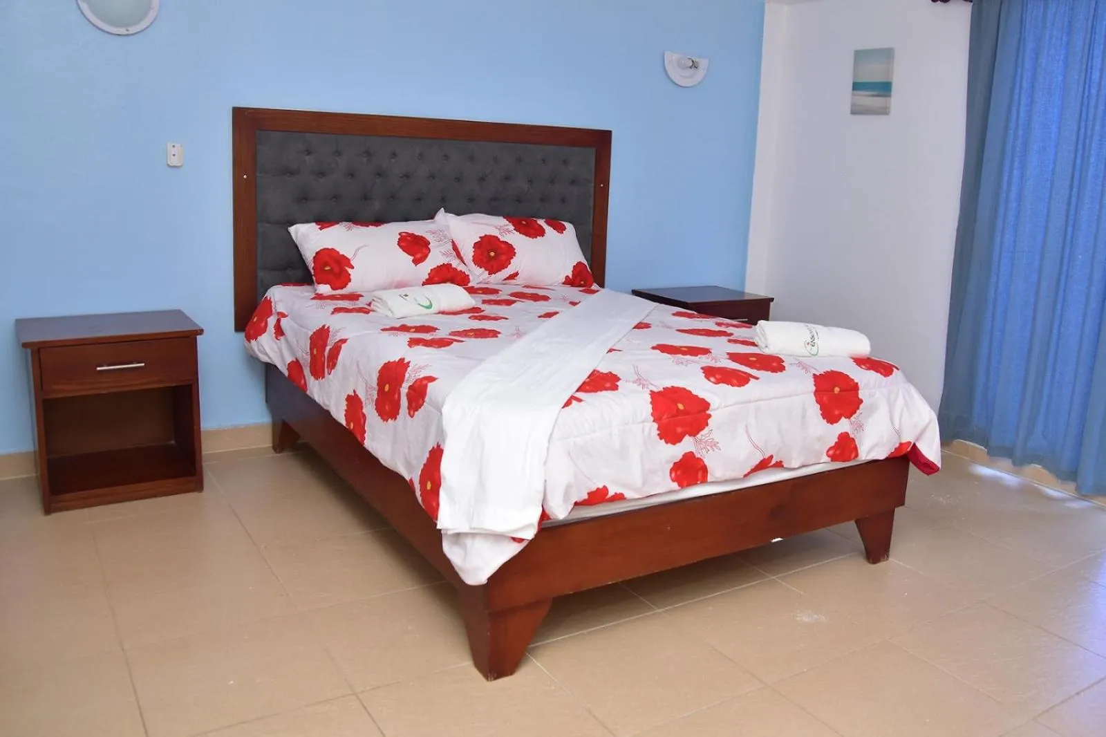 Bed in Ensenada Resort