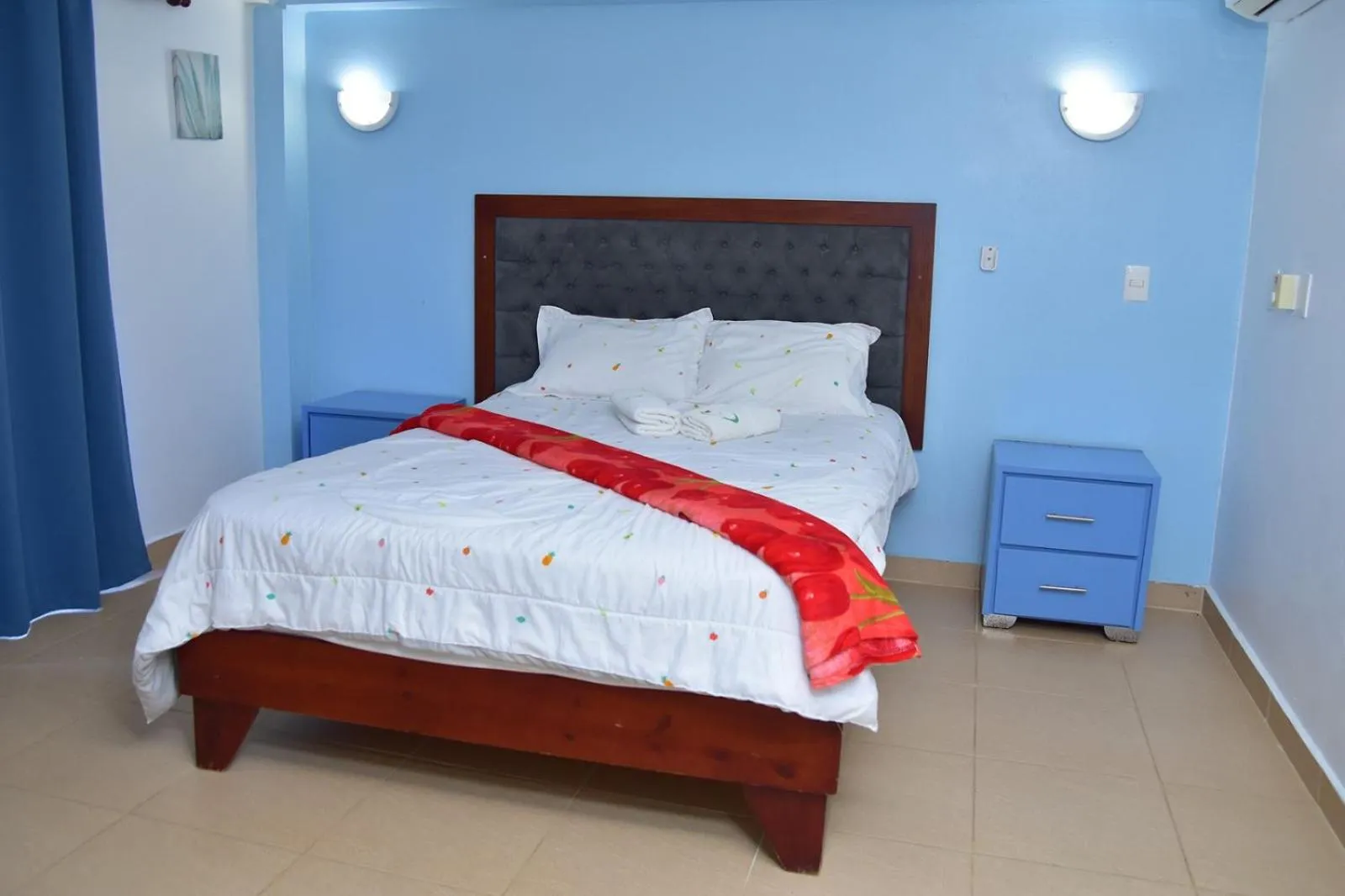 Bed in Ensenada Resort