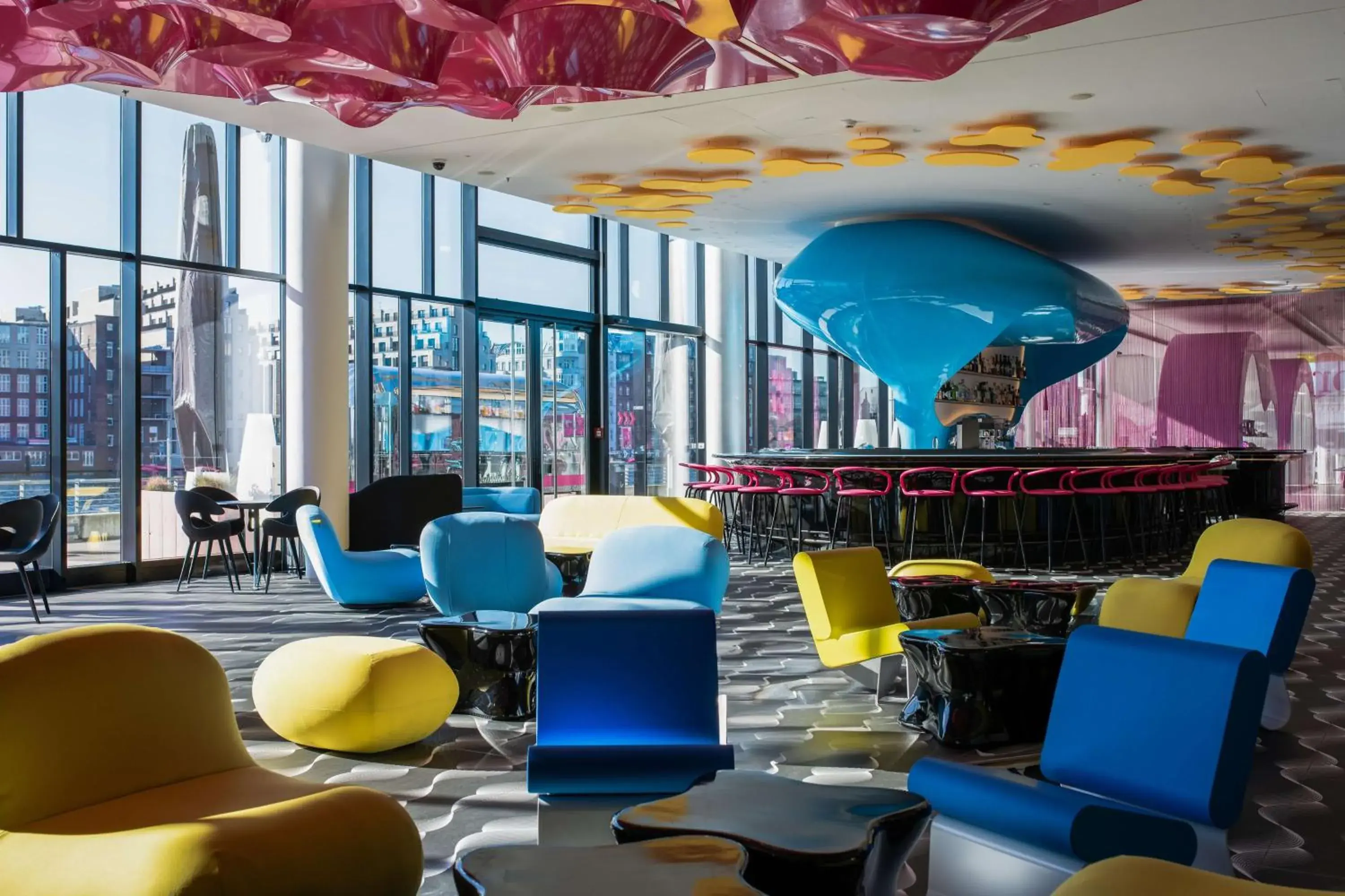 Lounge or bar in nhow Berlin Lounge or bar in nhow Berlin