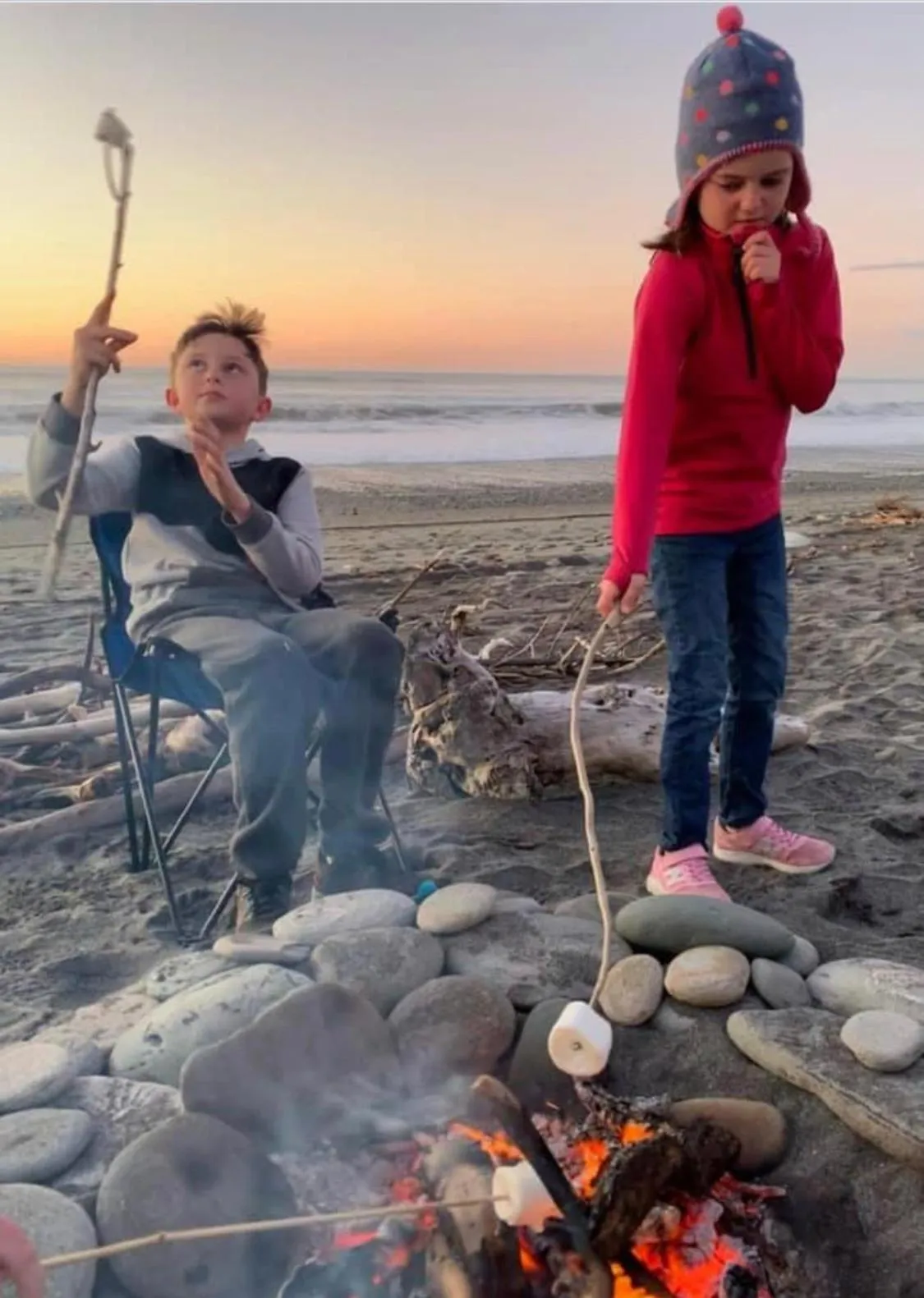 Natural landscape in Ross Beach TOP10 Holiday Park