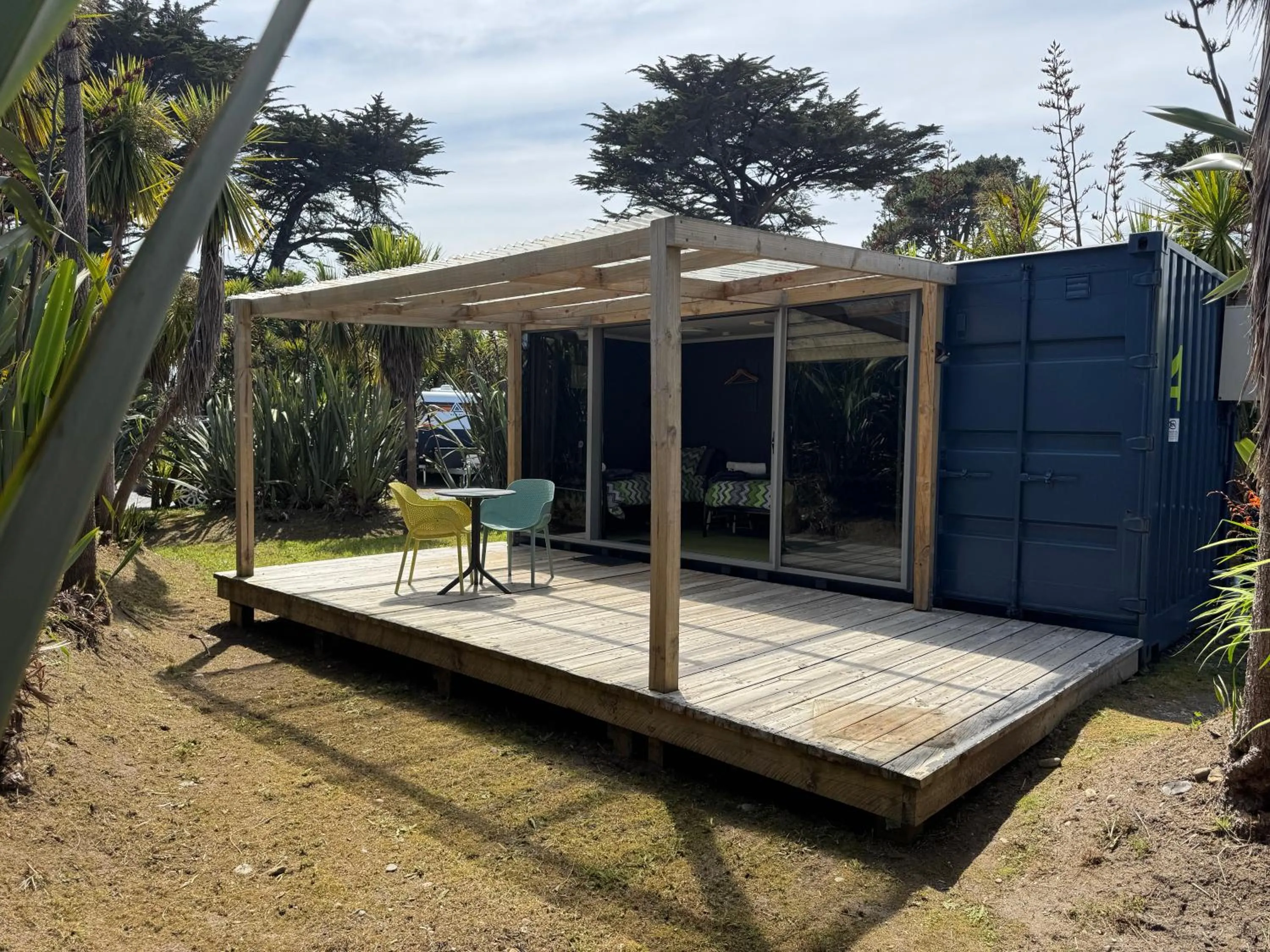 Patio in Ross Beach TOP10 Holiday Park