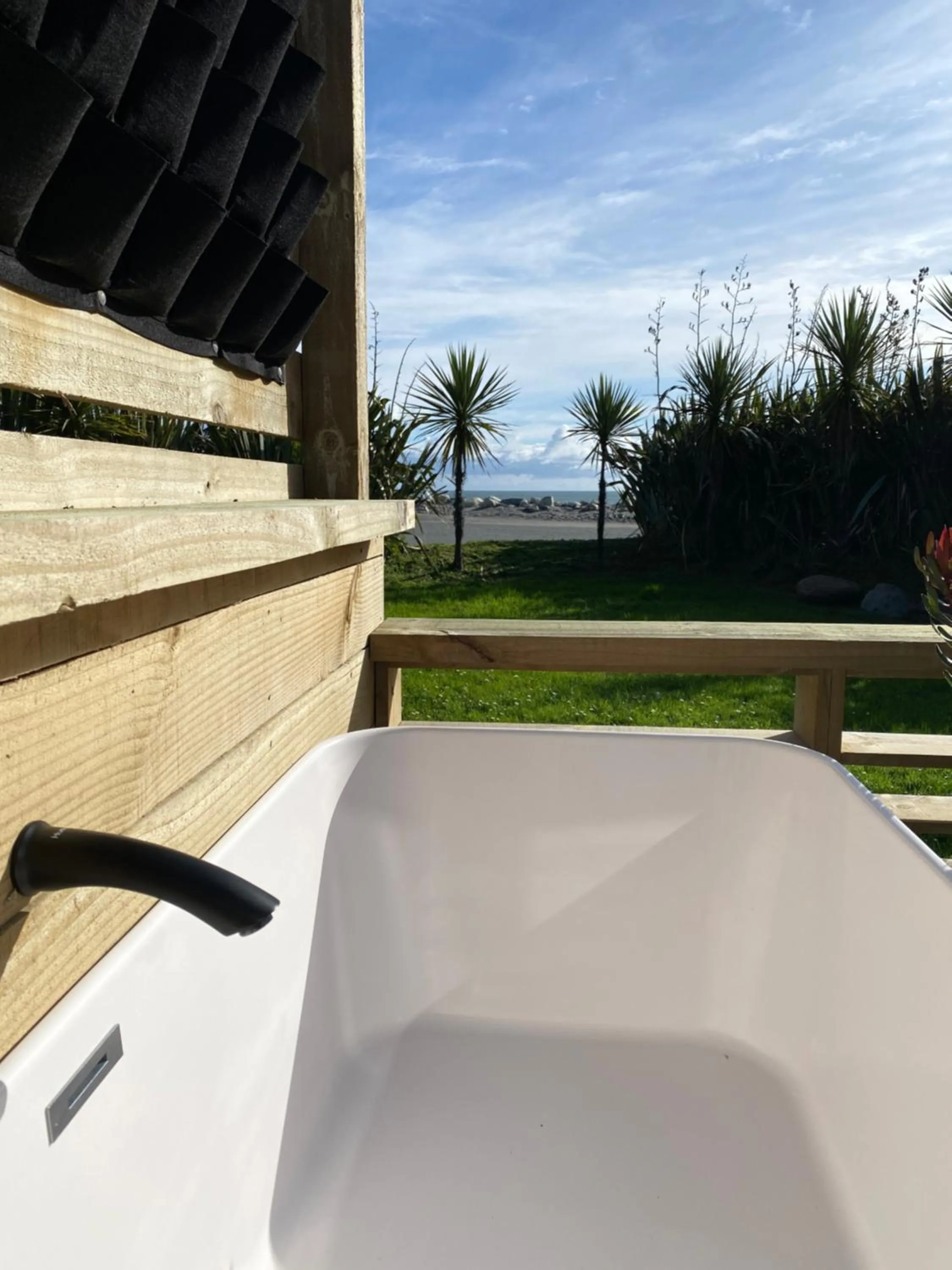 Patio in Ross Beach TOP10 Holiday Park