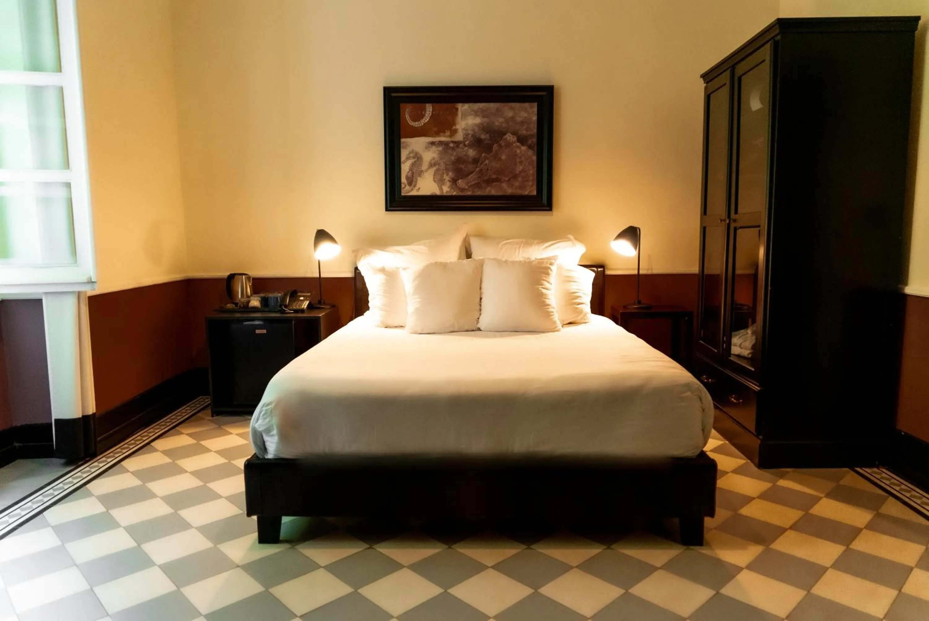 Bedroom, Bed in Roça Sundy - Principe Collection