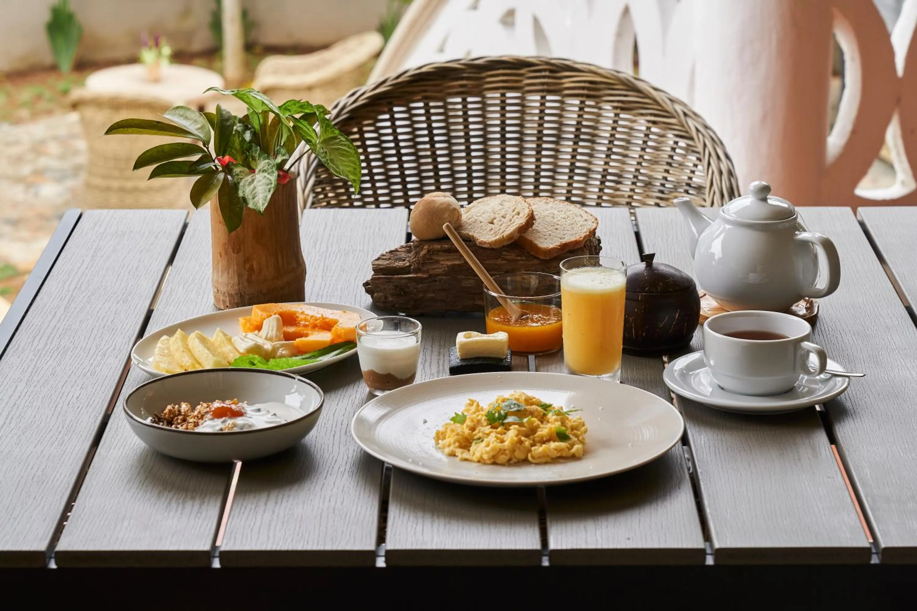 Meals in Roça Sundy - Principe Collection