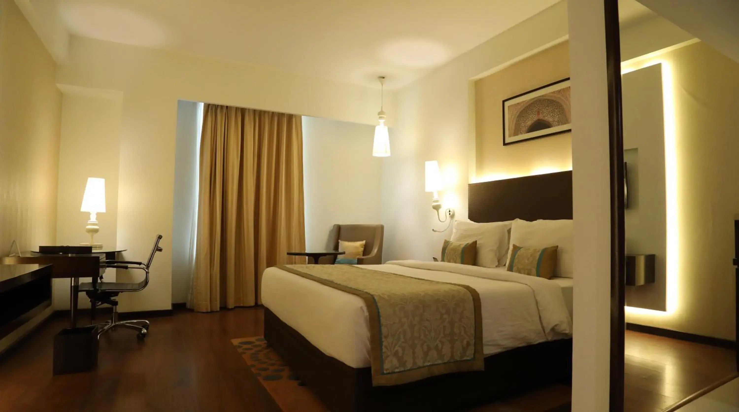 Bedroom, Bed in Country Inn & Suites by Radisson Kota Bedroom, Bed in Country Inn & Suites by Radisson Kota