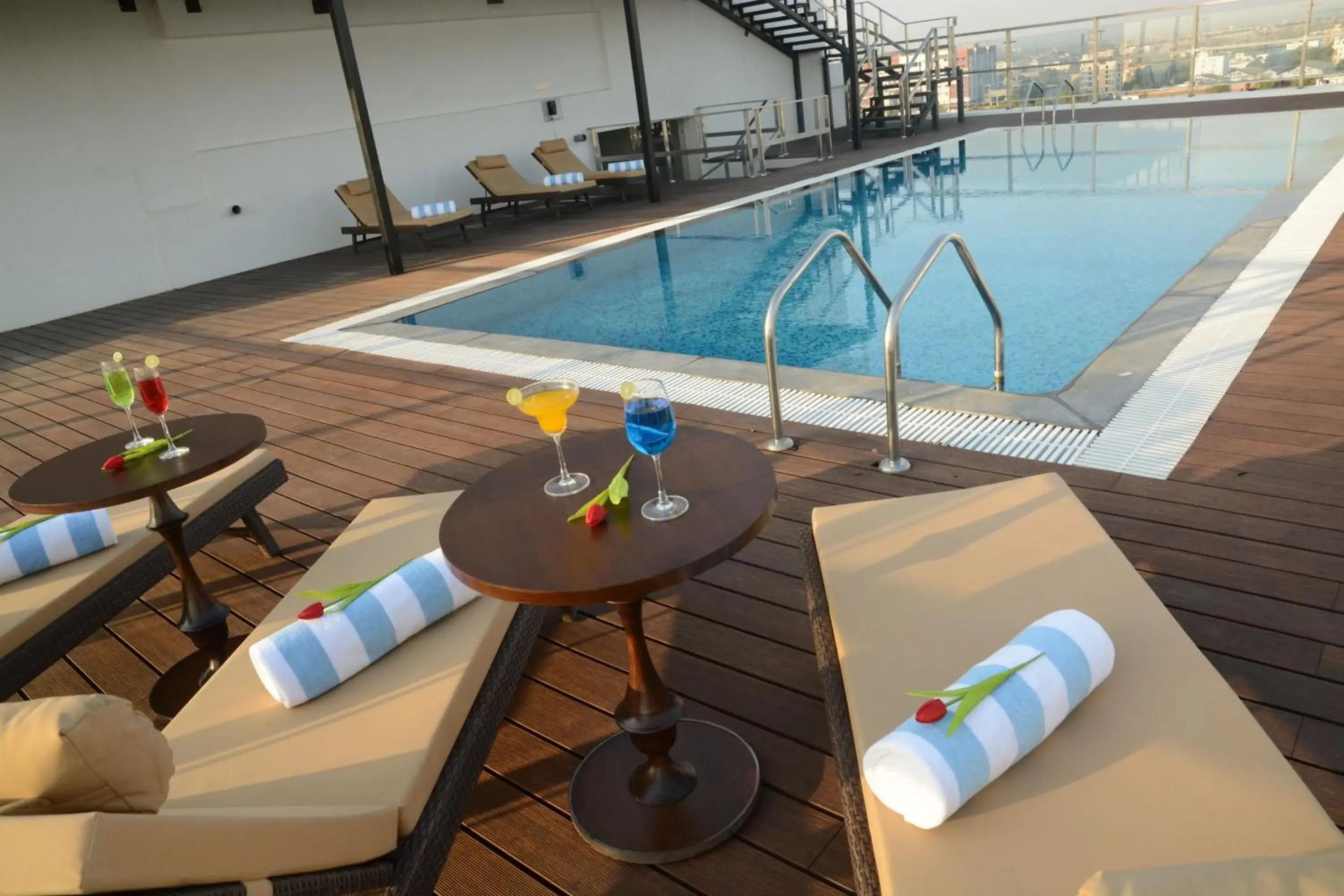 Swimming pool in Country Inn & Suites by Radisson Kota Swimming pool in Country Inn & Suites by Radisson Kota