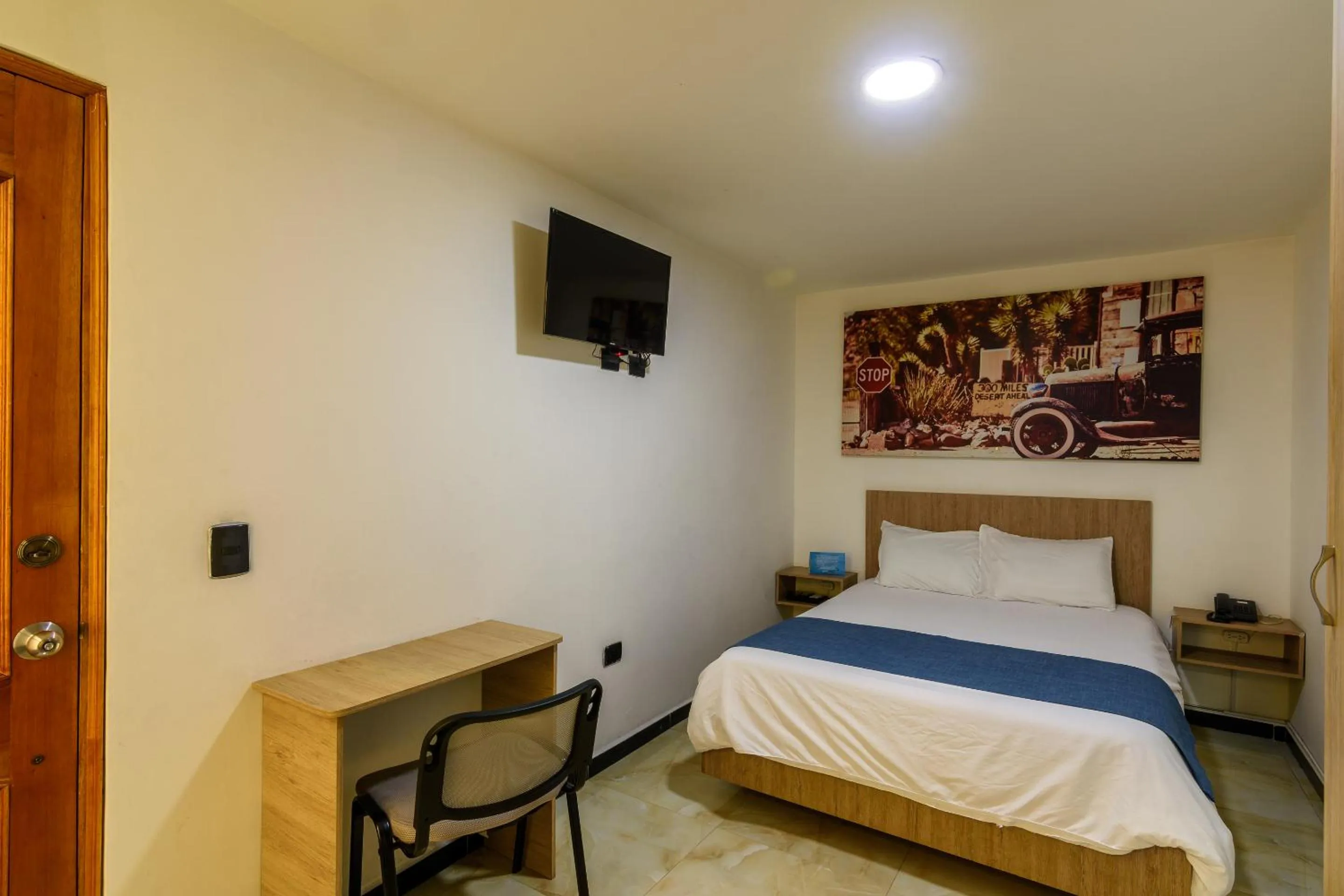 Bedroom, Bed in Hotel Med Estadio