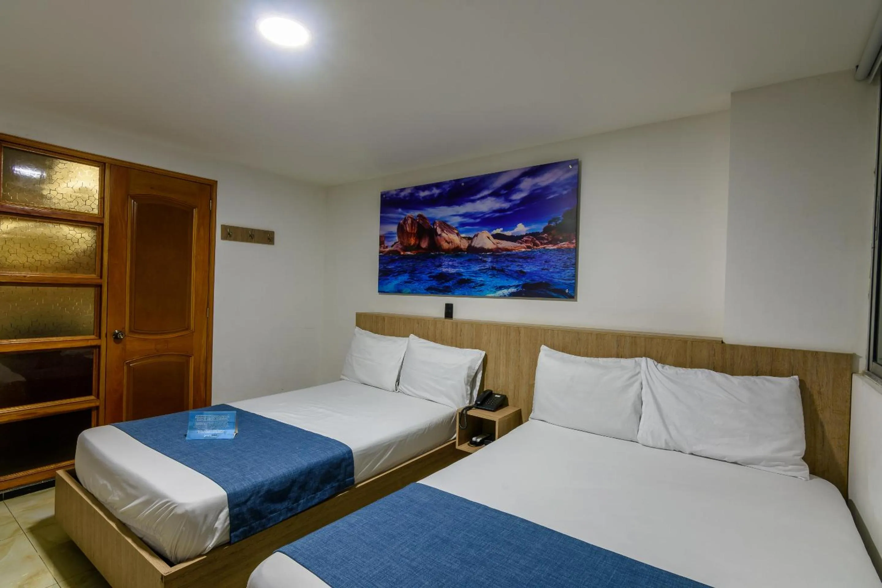 Bedroom, Bed in Hotel Med Estadio